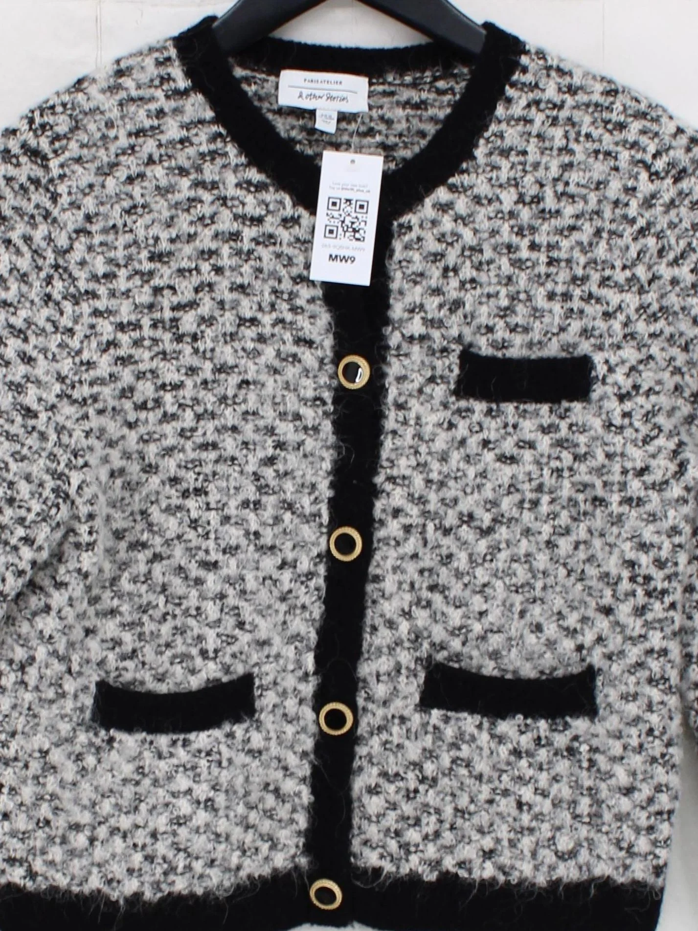& Other Stories Women's Cardigan XS Multi Wool - Image 3