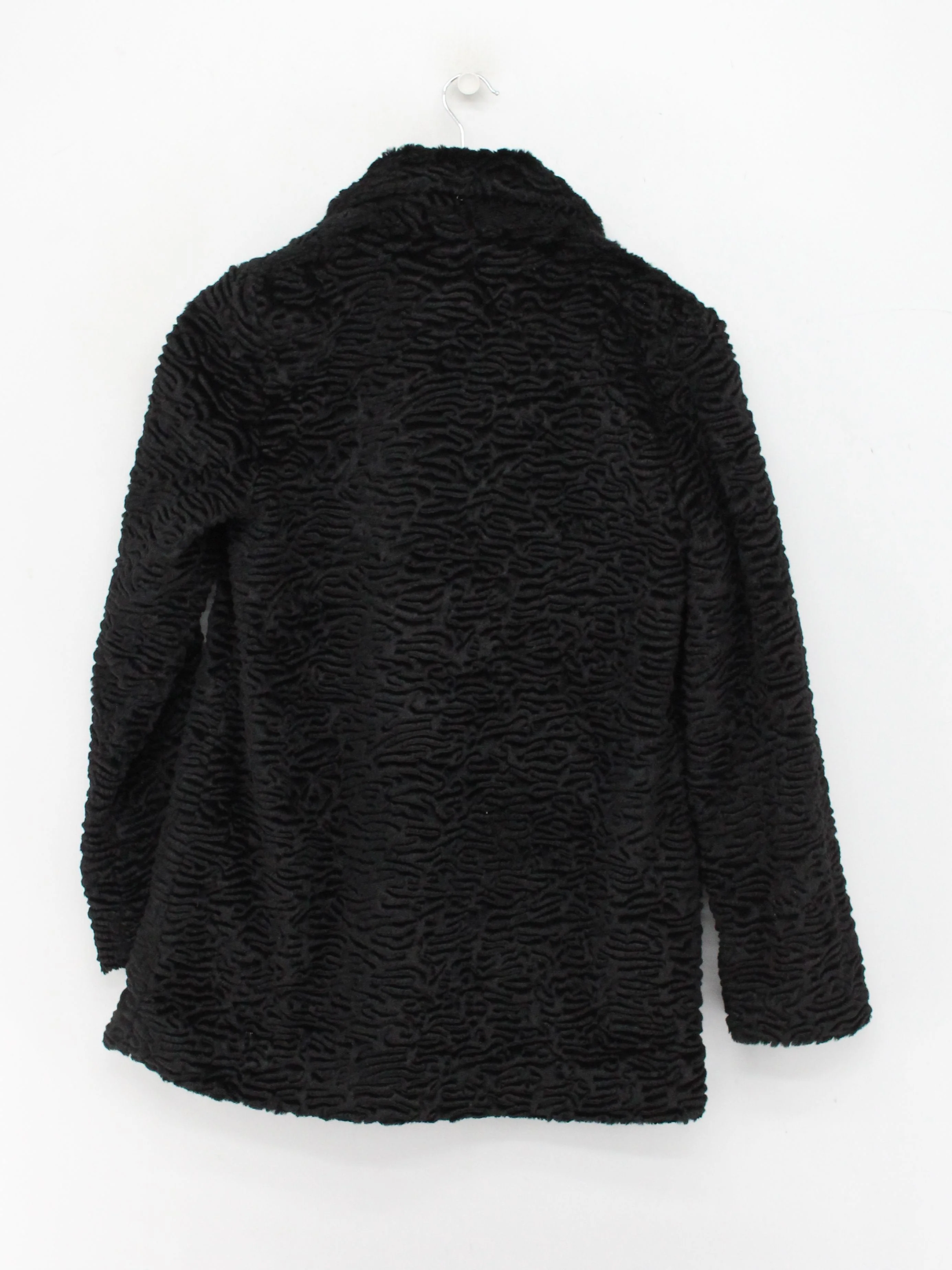 & Other Stories Women's Coat UK 8 Black Other with Polyester, Viscose Pea Coat - Image 2