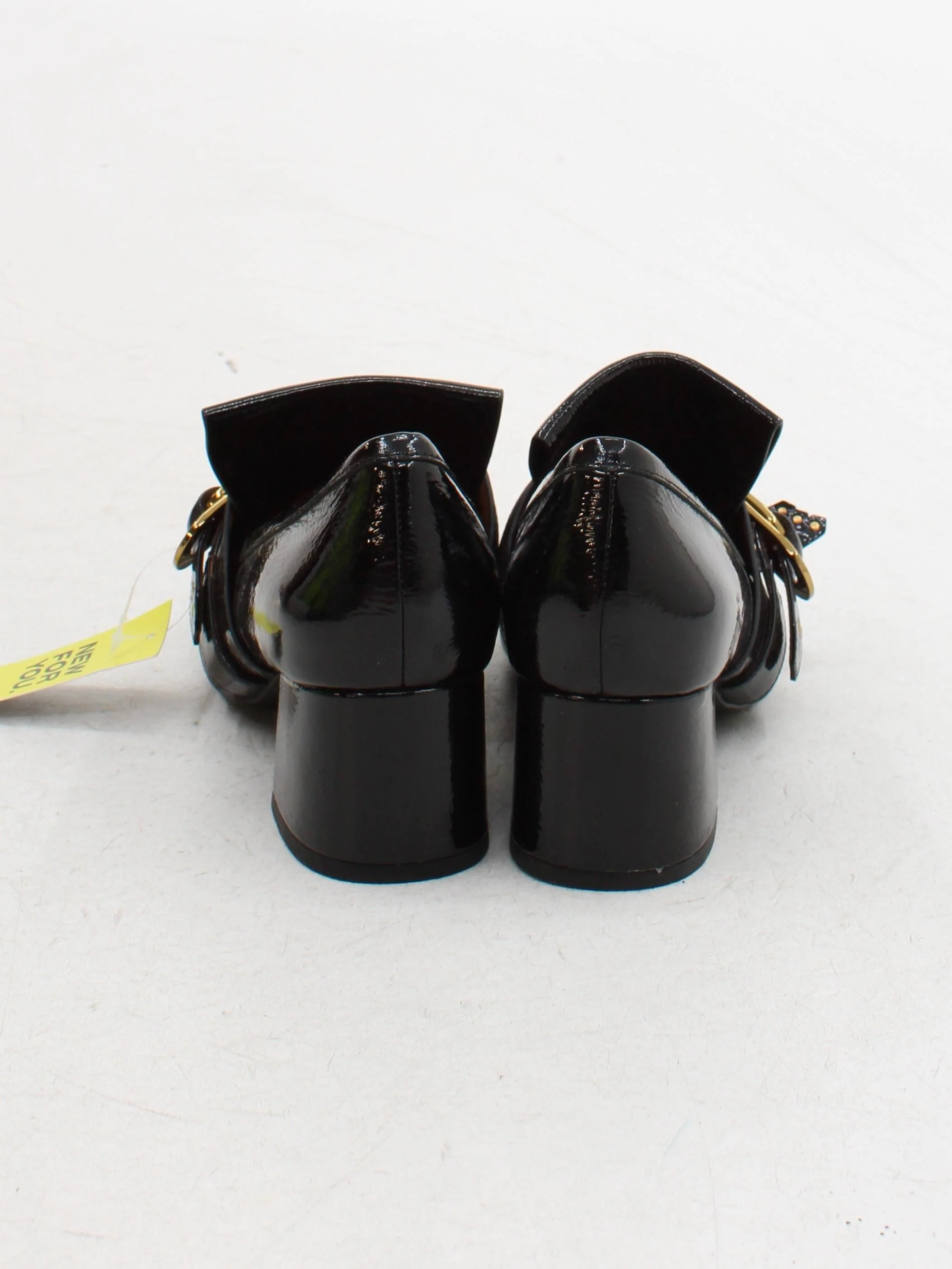 & Other Stories Women's Heels UK 6 Black 100% Leather Court - Image 3