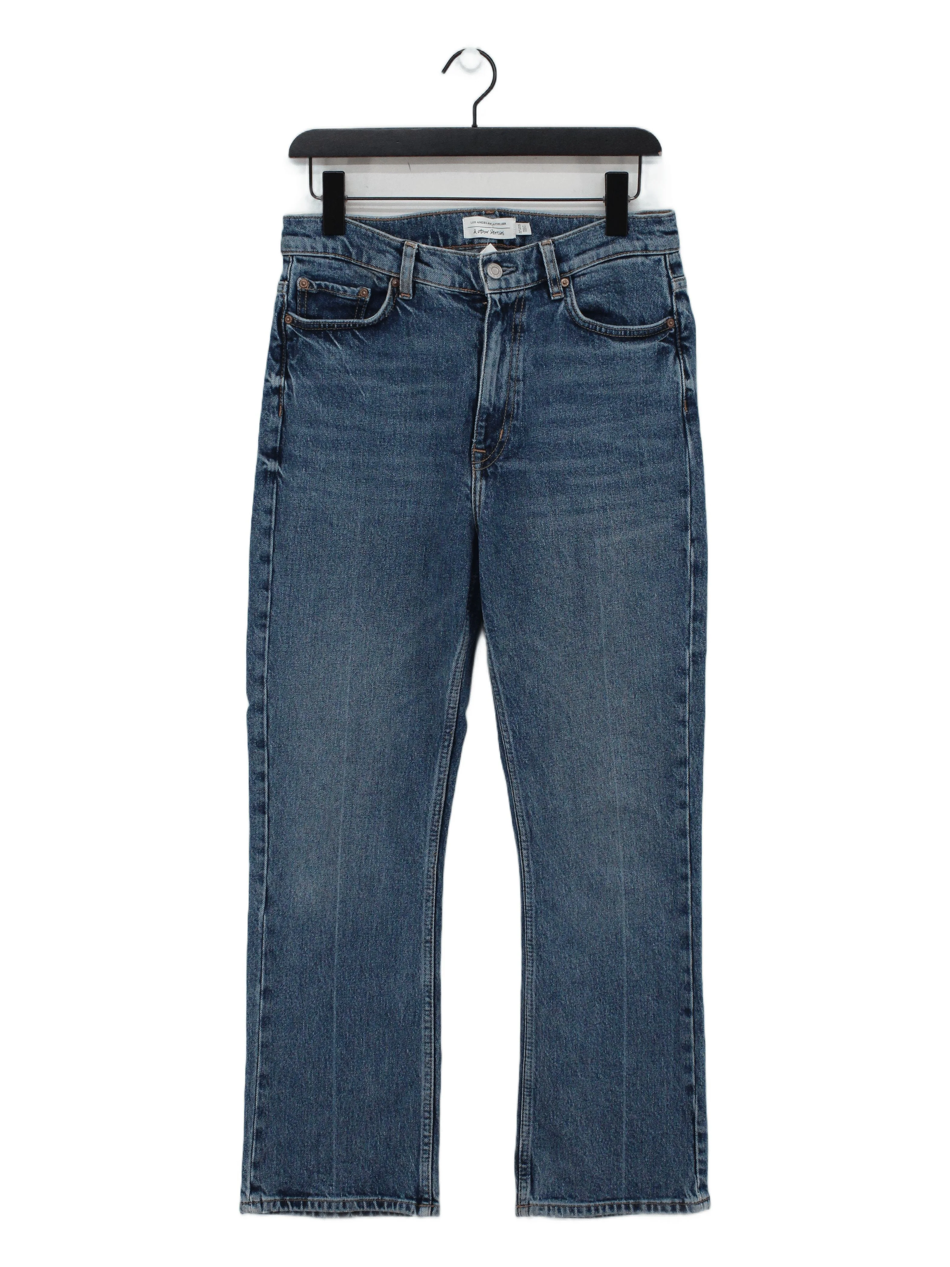 & Other Stories Women's Jeans UK 8 Blue 100% Cotton Straight
