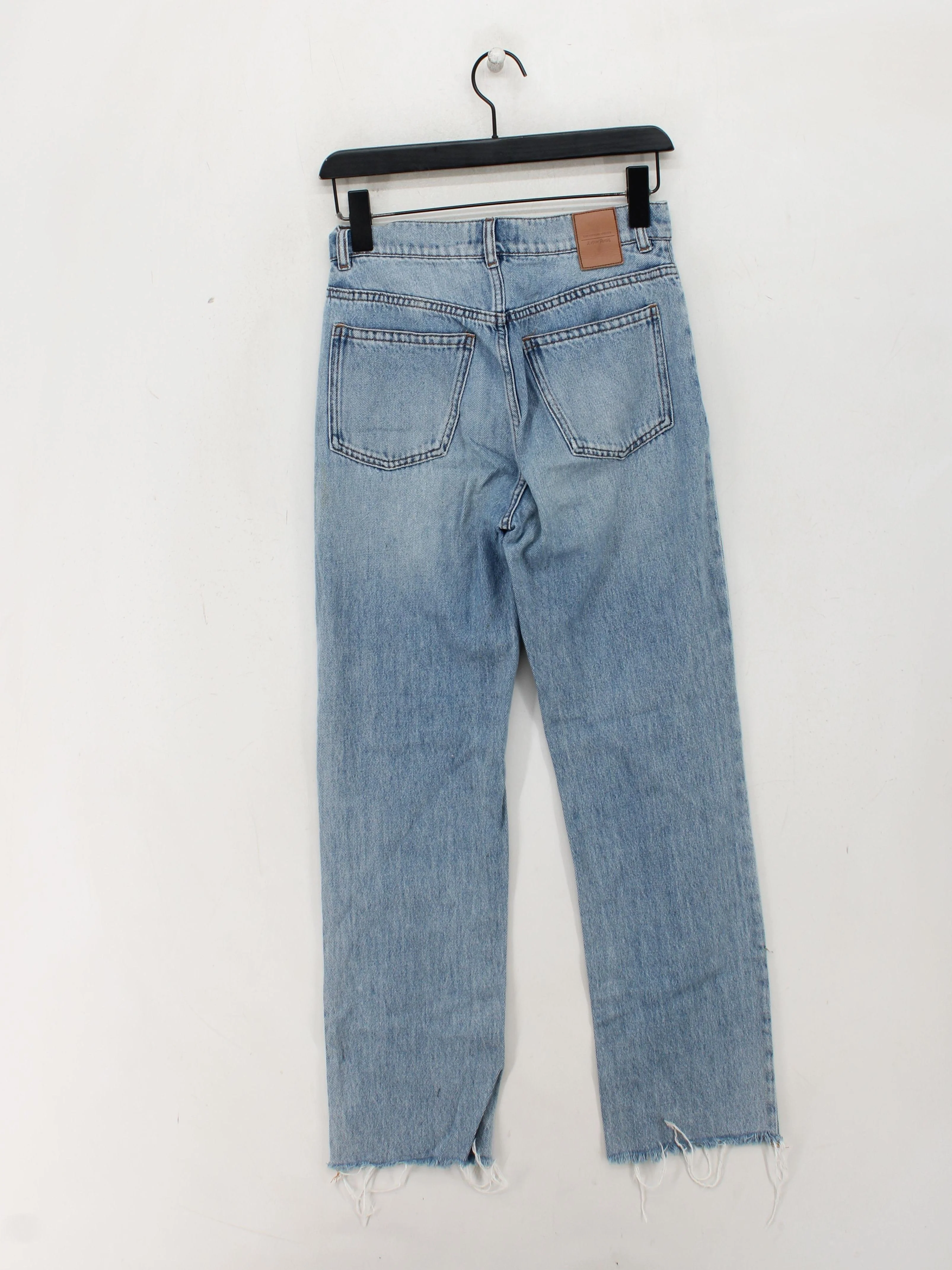 & Other Stories Women's Jeans W 26 in Blue 100% Cotton Straight - Image 2