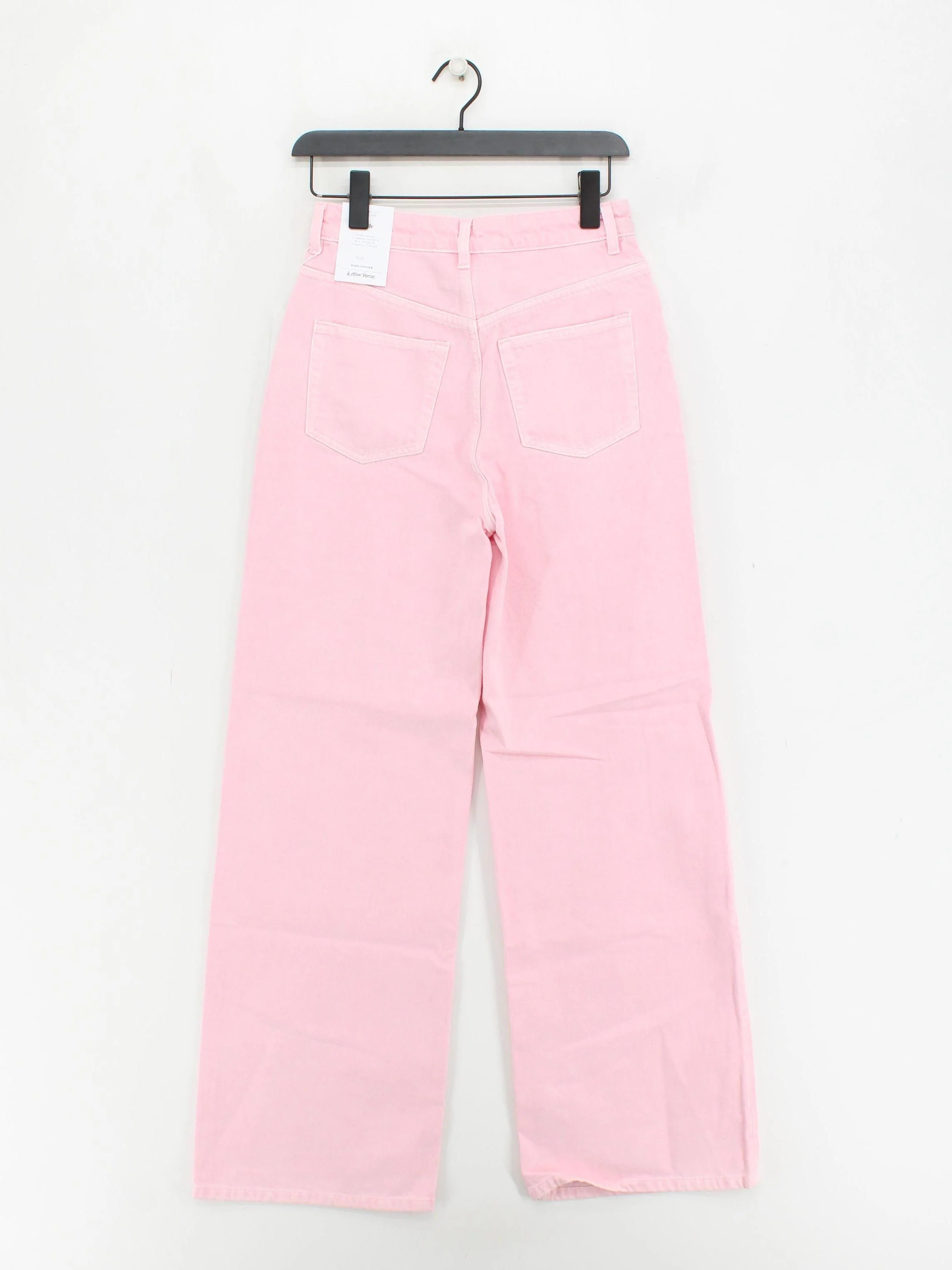 & Other Stories Women's Jeans W 27 in Pink 100% Other Straight - Image 2