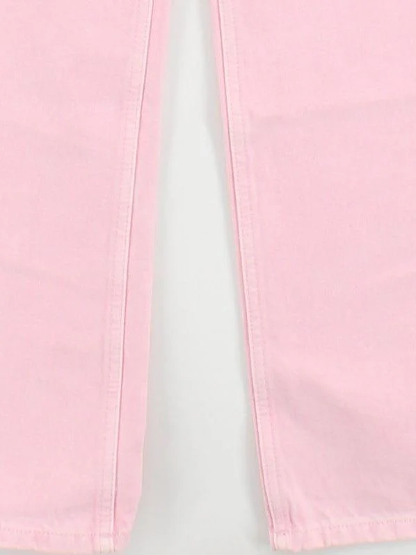 & Other Stories Women's Jeans W 27 in Pink 100% Other Straight - Image 4