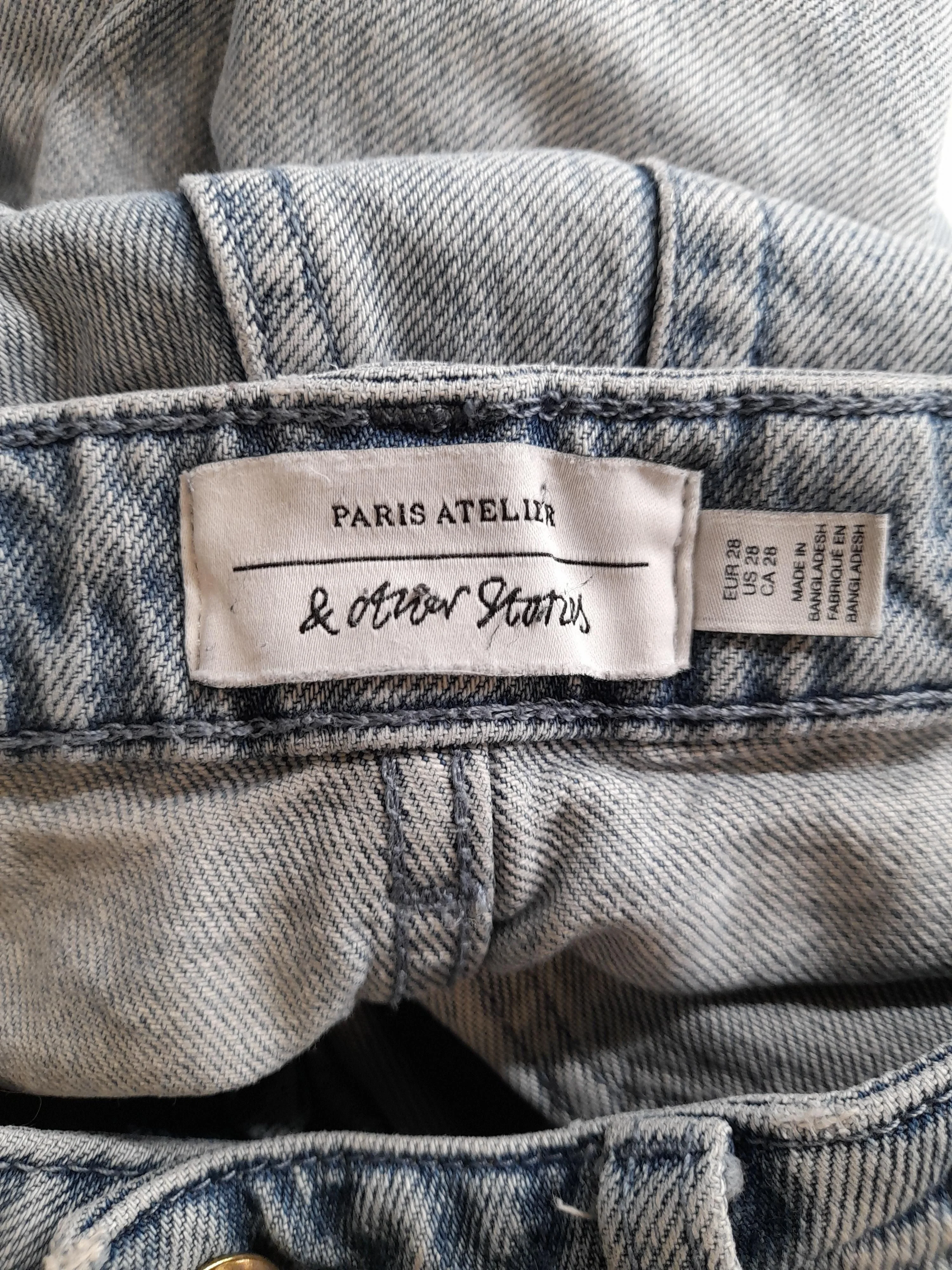 & Other Stories Women's Jeans W 28 in Blue Cotton with Elastane Straight - Image 5