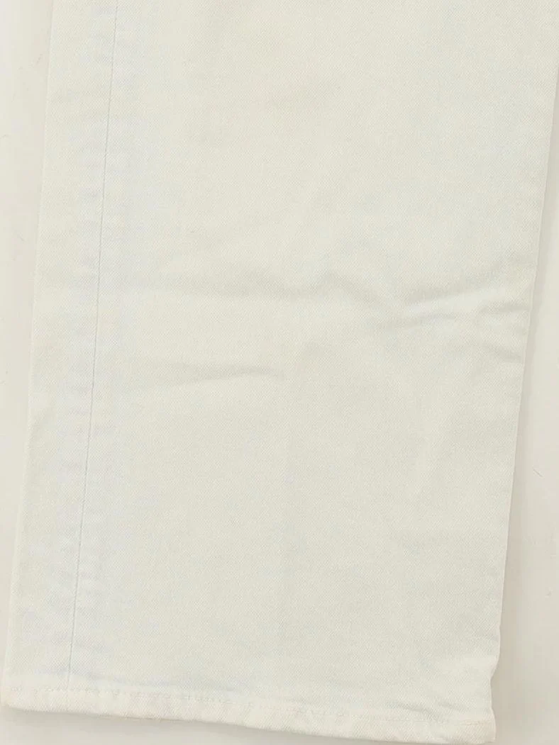 & Other Stories Women's Jeans W 31 in Cream Cotton with Elastane Straight - Image 4