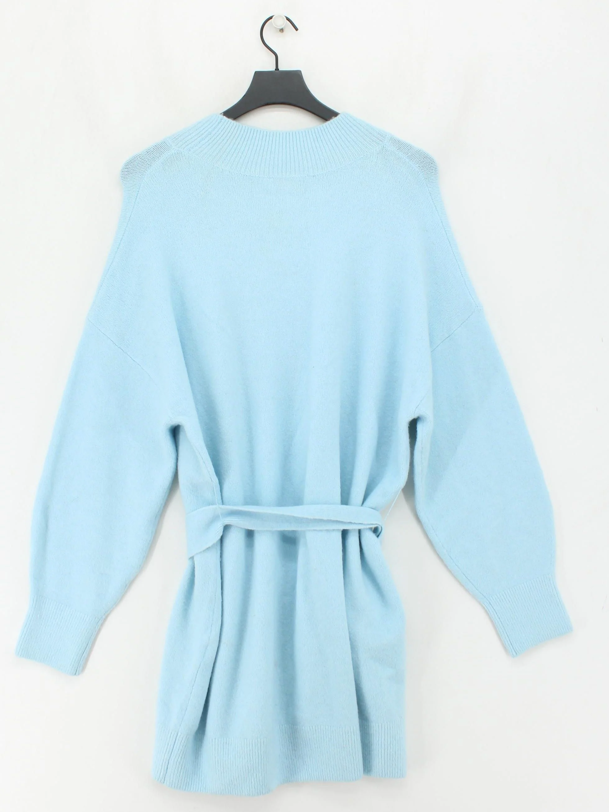 & Other Stories Women's Jumper L Blue Acrylic - Image 2