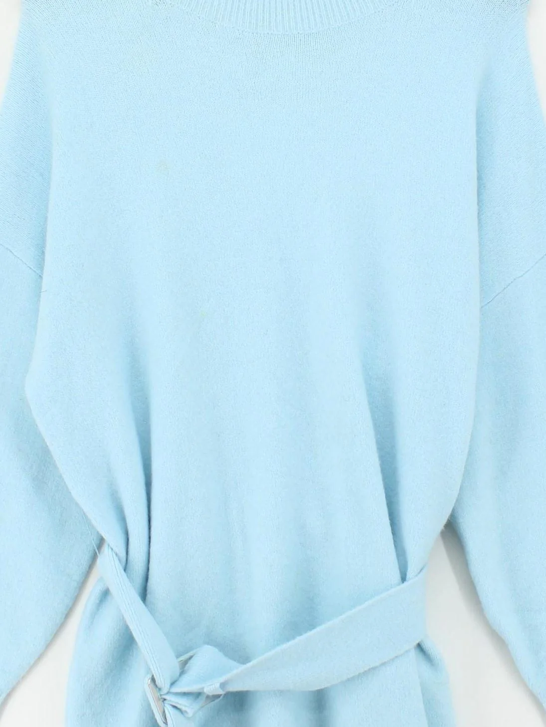 & Other Stories Women's Jumper L Blue Acrylic - Image 3