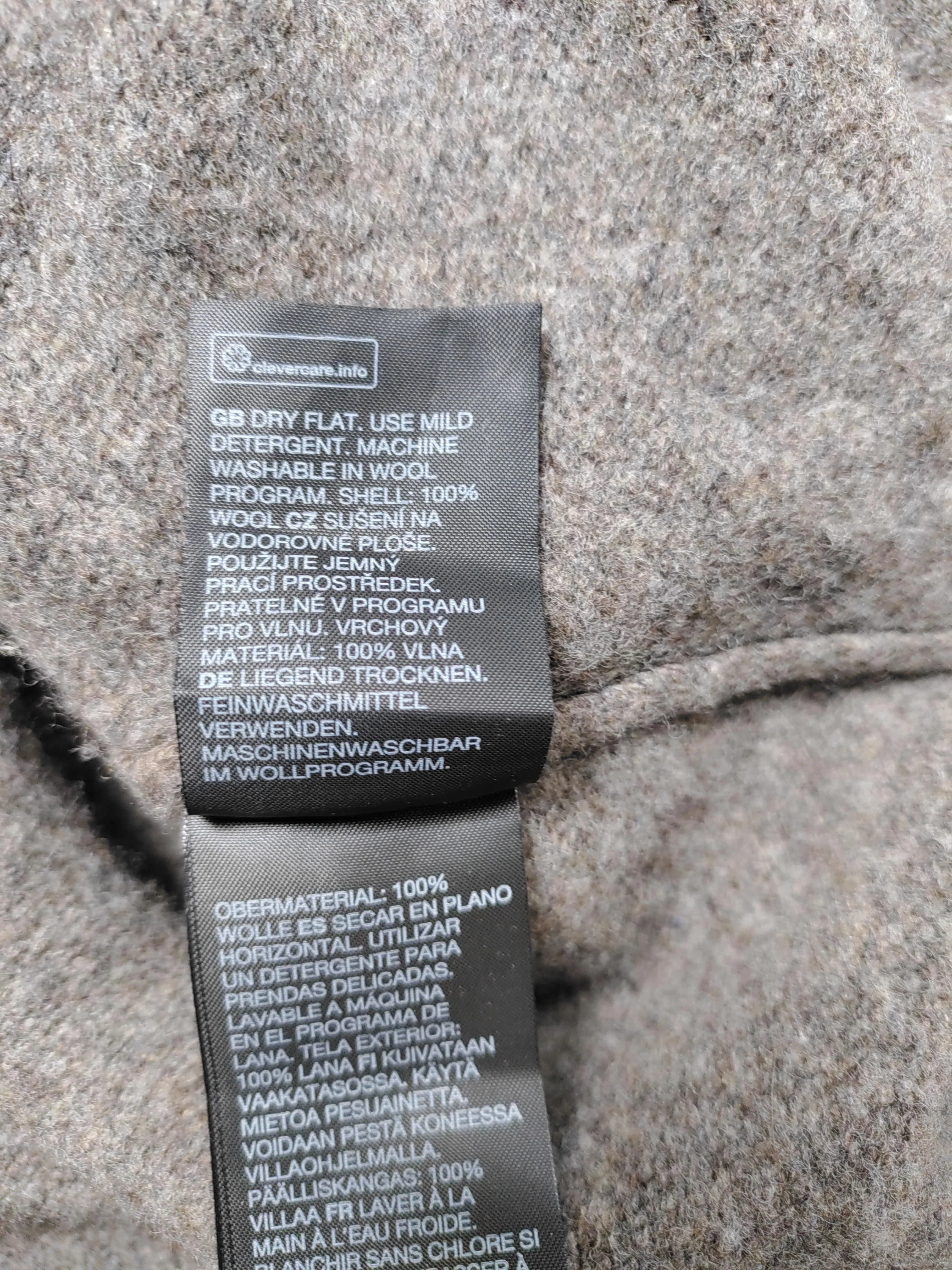 & Other Stories Women's Jumper L Brown 100% Wool High Neck Pullover - Image 7