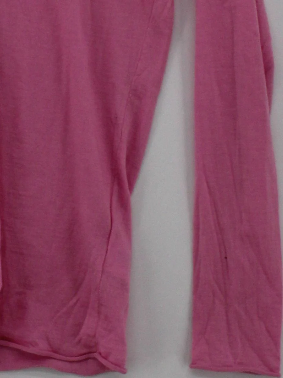 & Other Stories Women's Jumper L Pink 100% Wool Round Neck Pullover - Image 4
