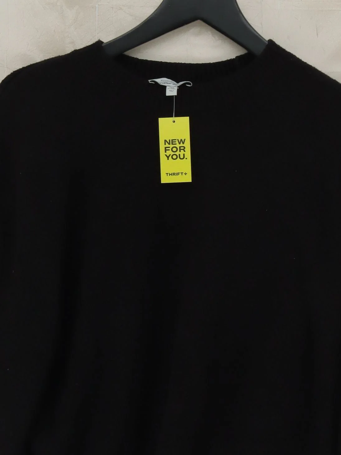 & Other Stories Women's Jumper M Black Cotton - Image 3
