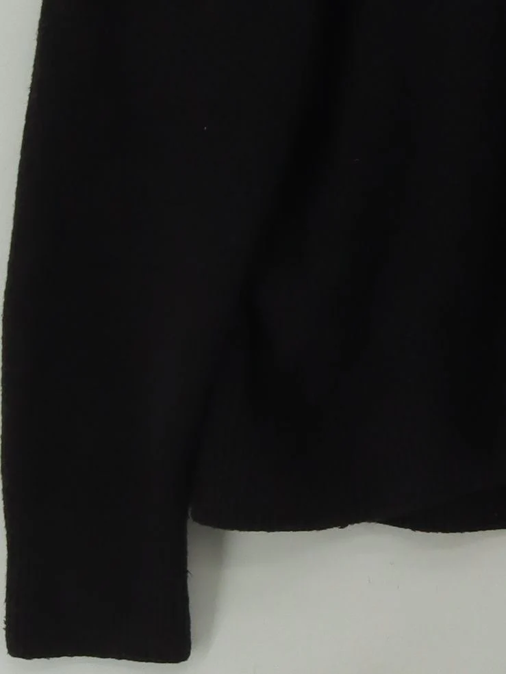 & Other Stories Women's Jumper M Black Cotton - Image 4