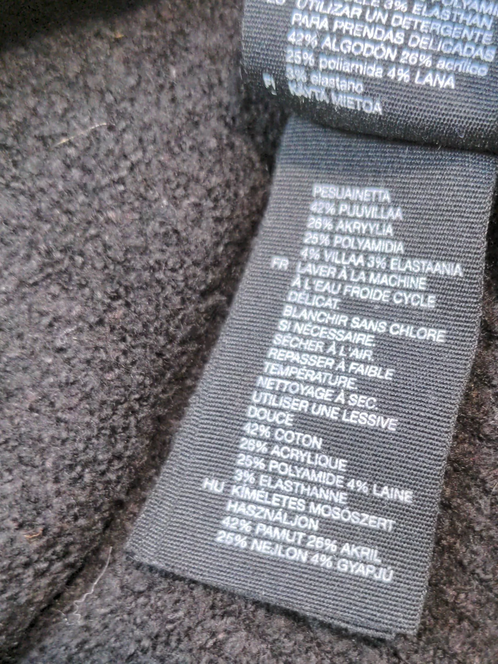 & Other Stories Women's Jumper M Black Cotton - Image 6