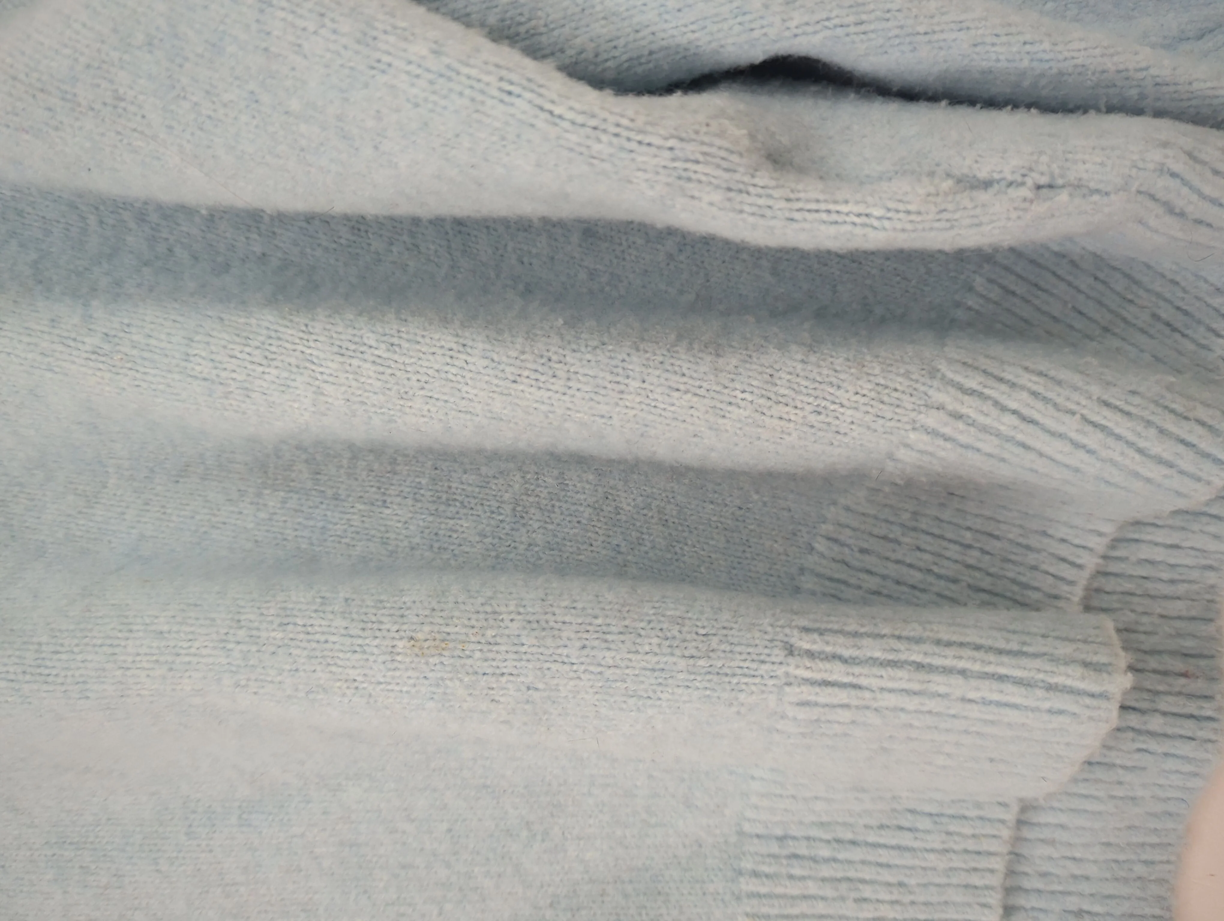 & Other Stories Women's Jumper M Blue 100% Other Crew Neck Pullover - Image 5
