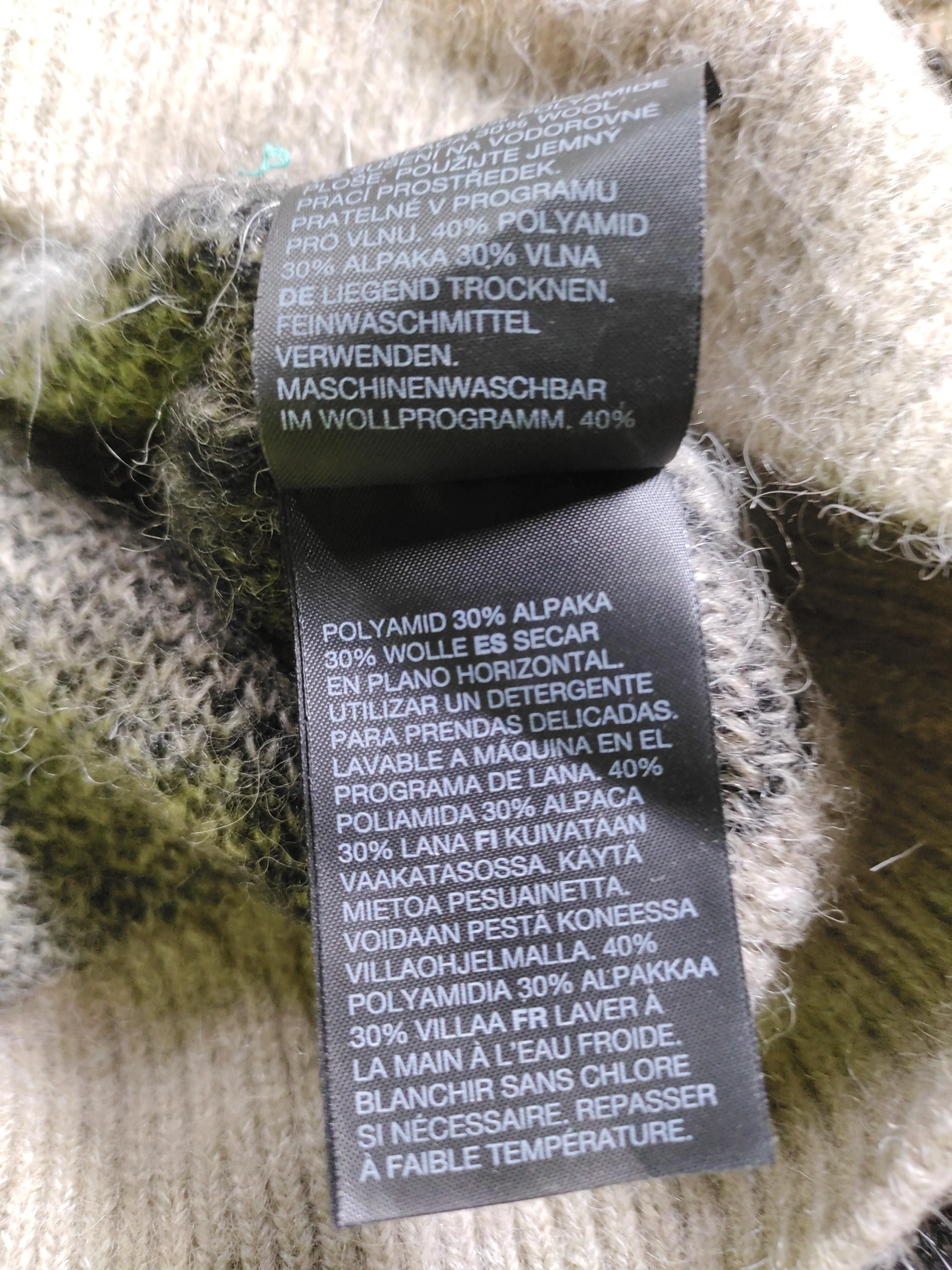 & Other Stories Women's Jumper M Brown Polyamide with Wool, Cashmere Pullover - Image 6