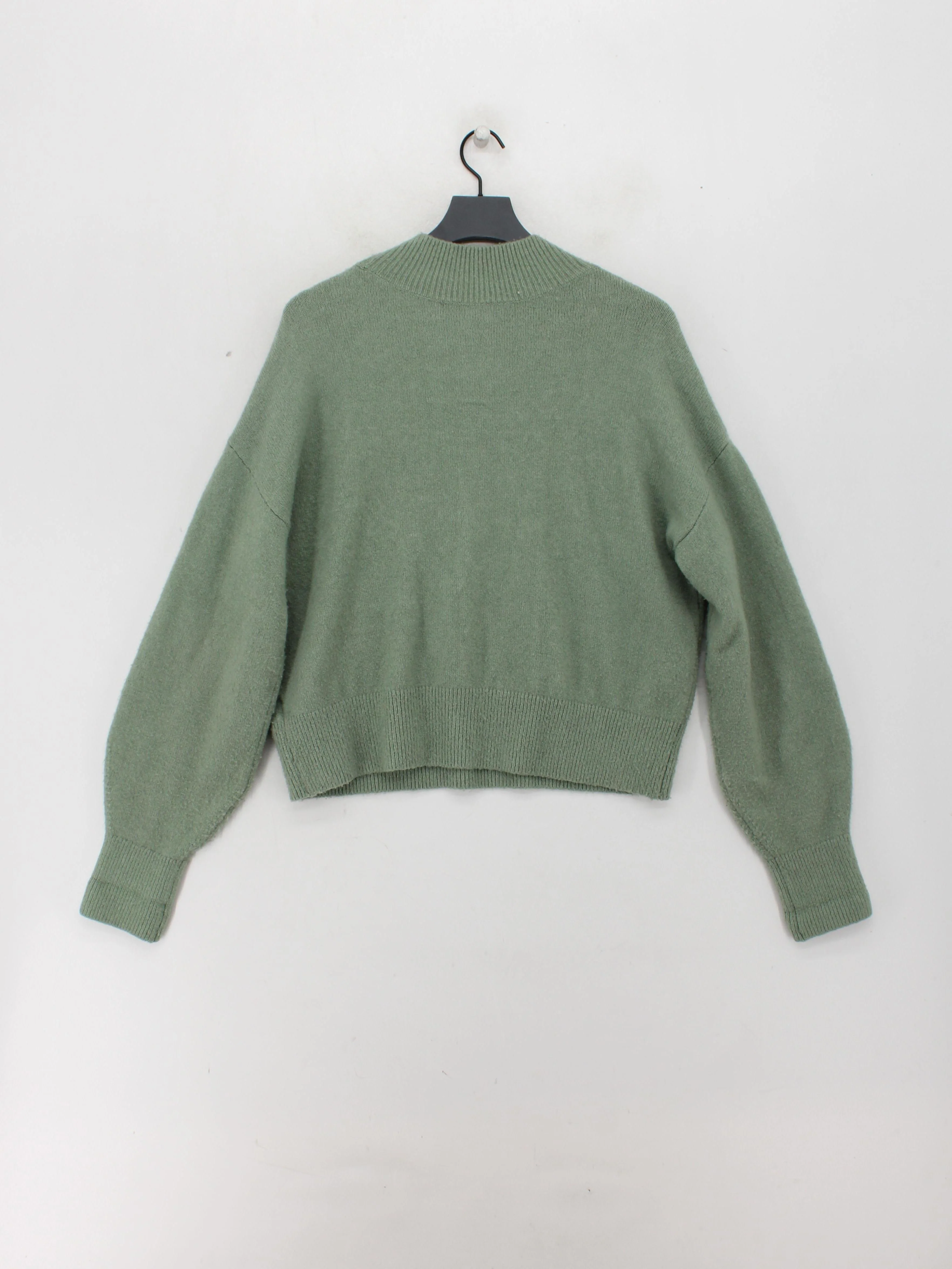 & Other Stories Women's Jumper M Green Acrylic - Image 2