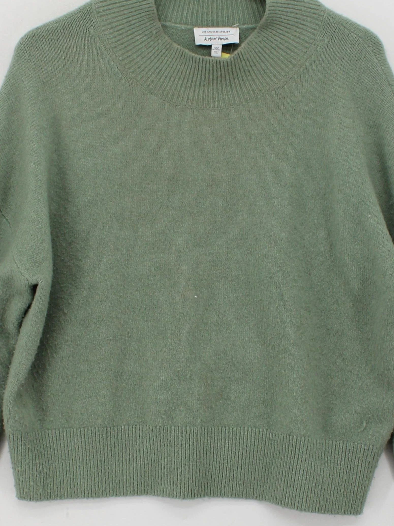 & Other Stories Women's Jumper M Green Acrylic - Image 3