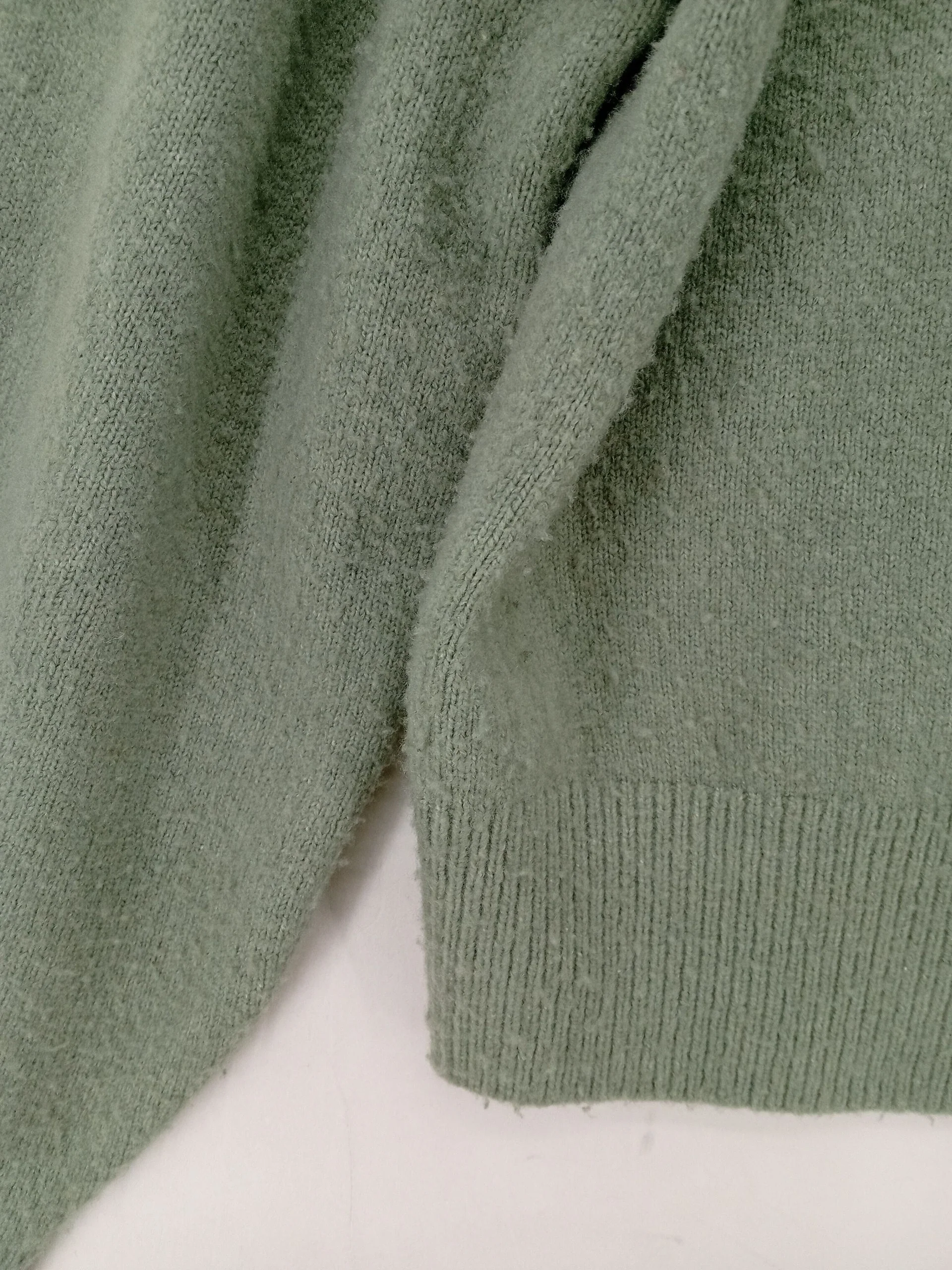 & Other Stories Women's Jumper M Green Acrylic - Image 5