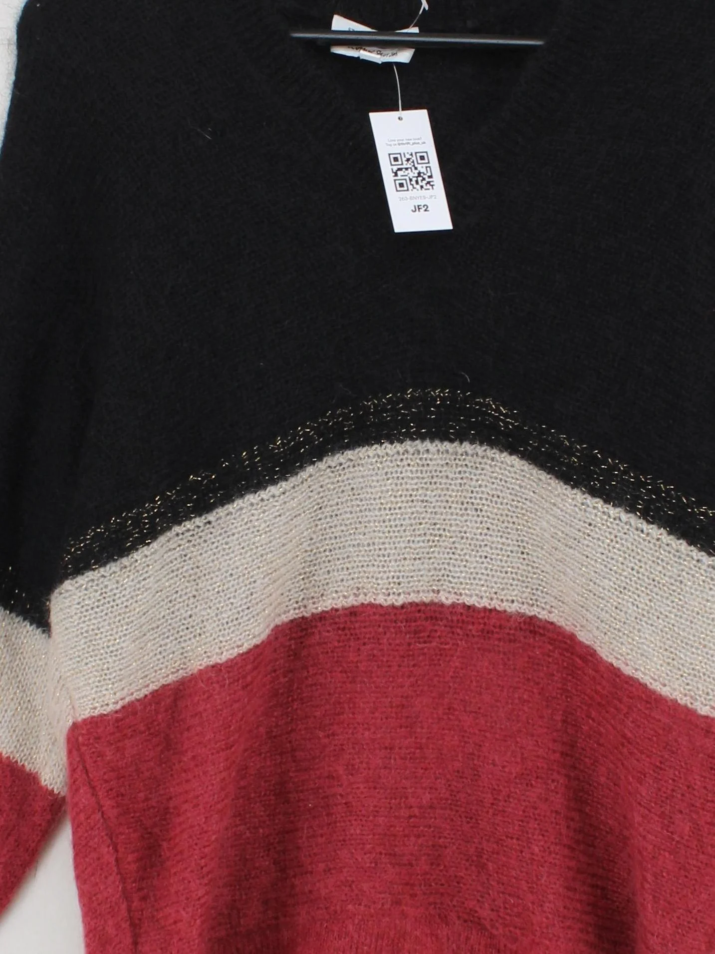 & Other Stories Women's Jumper M Multi Mohair - Image 3