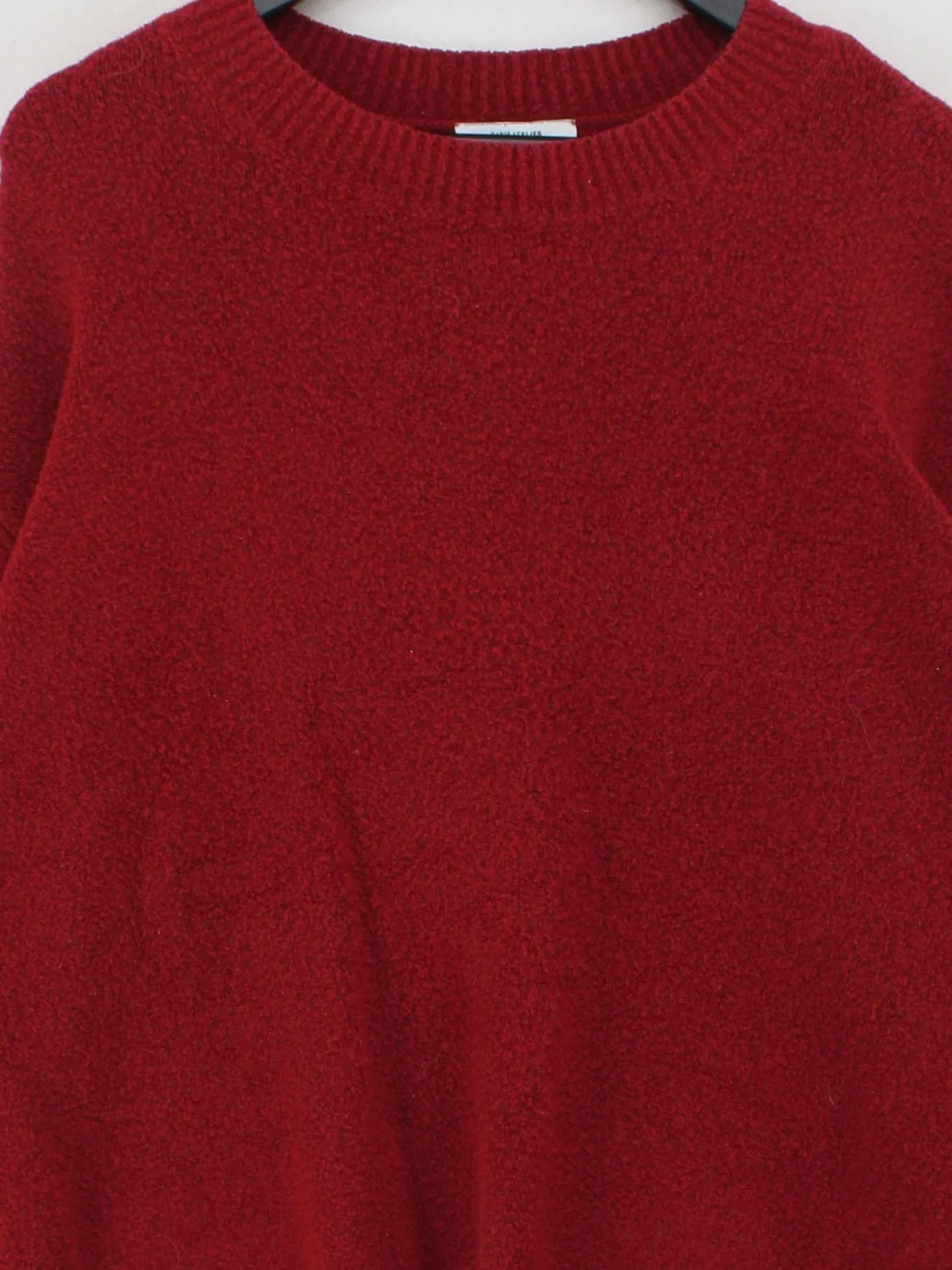 & Other Stories Women's Jumper M Red Cotton - Image 3