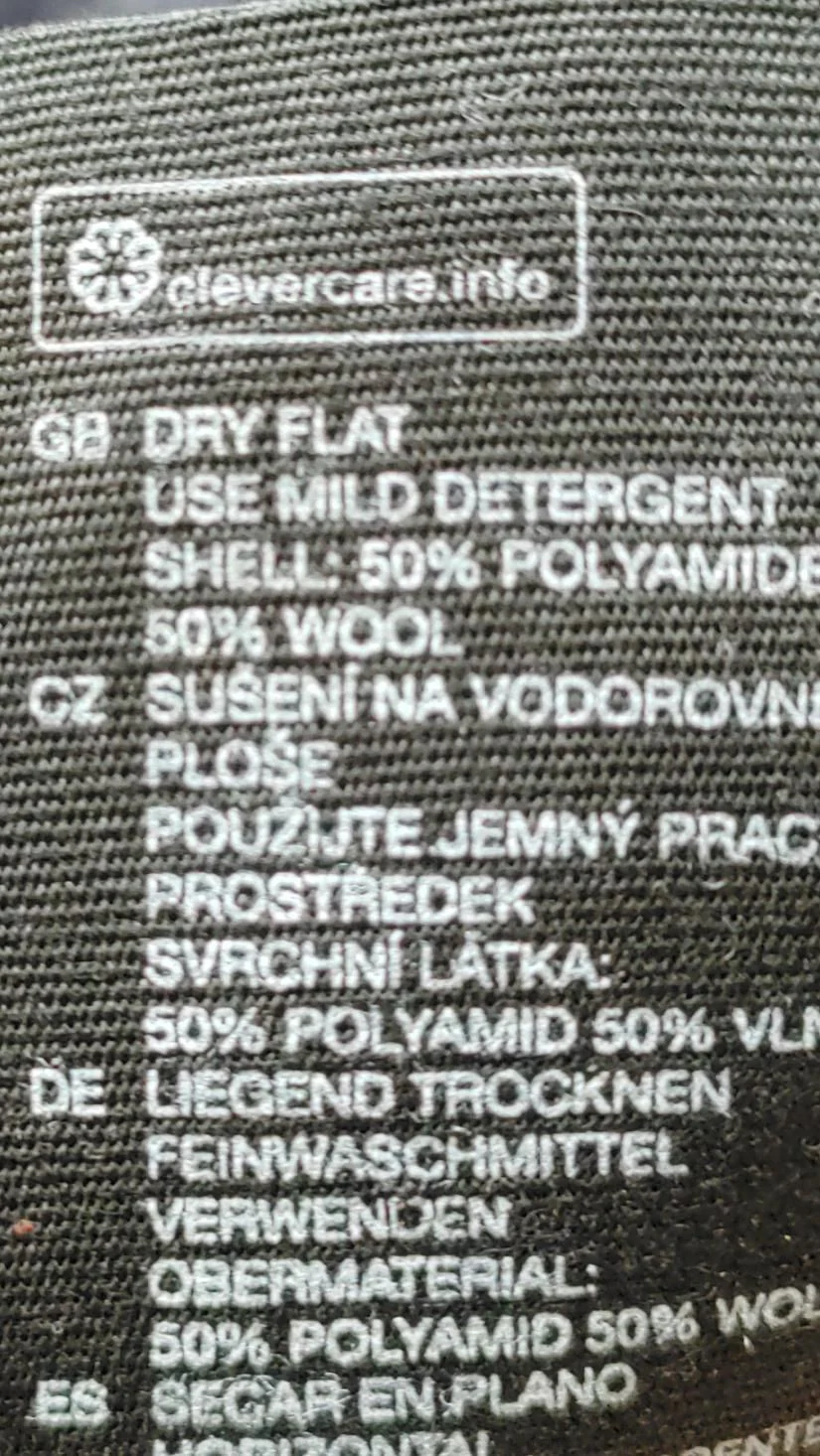 & Other Stories Women's Jumper S Black Polyamide with Wool High Neck Vest - Image 6