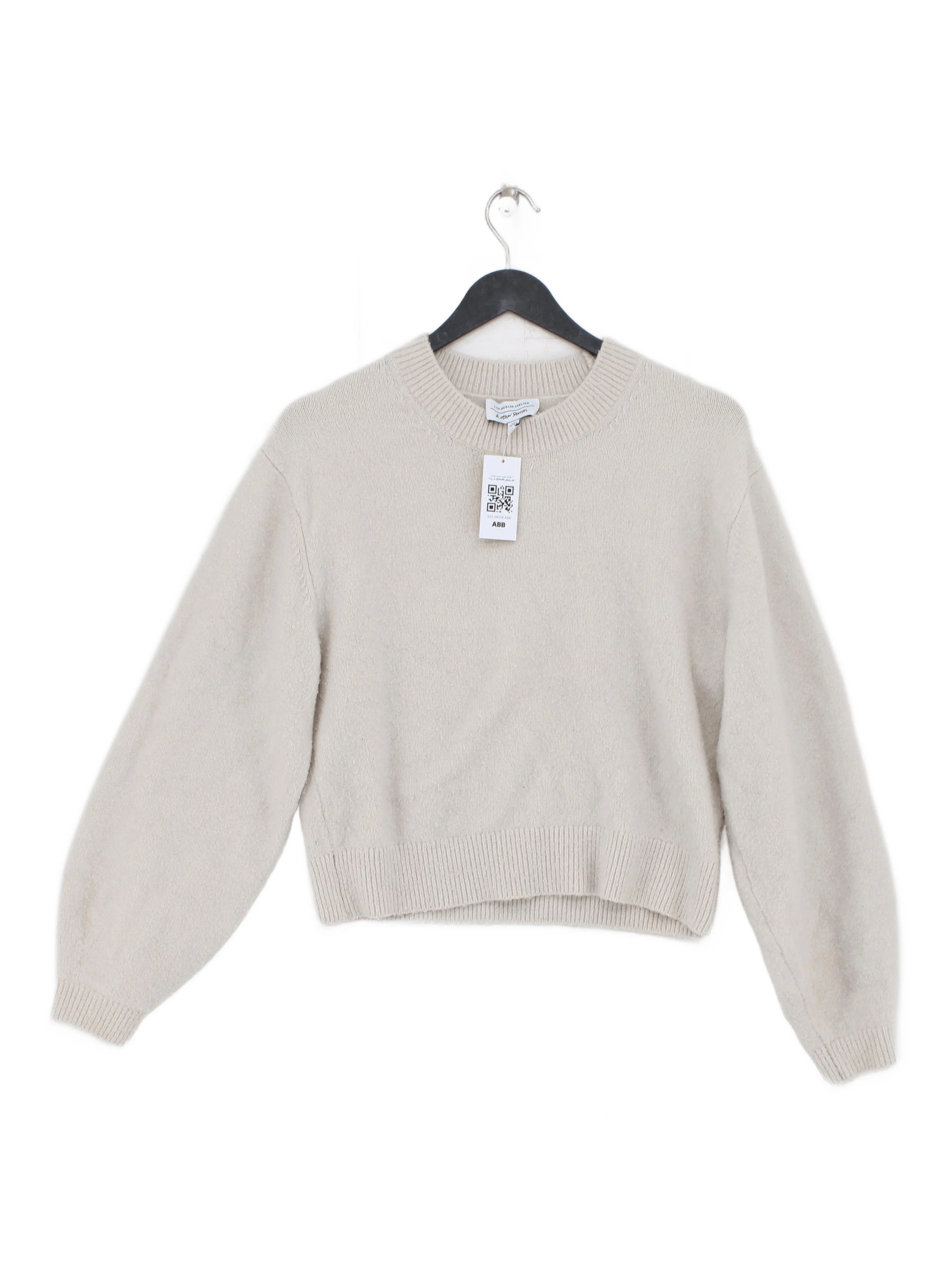 & Other Stories Women's Jumper S Cream Polyester