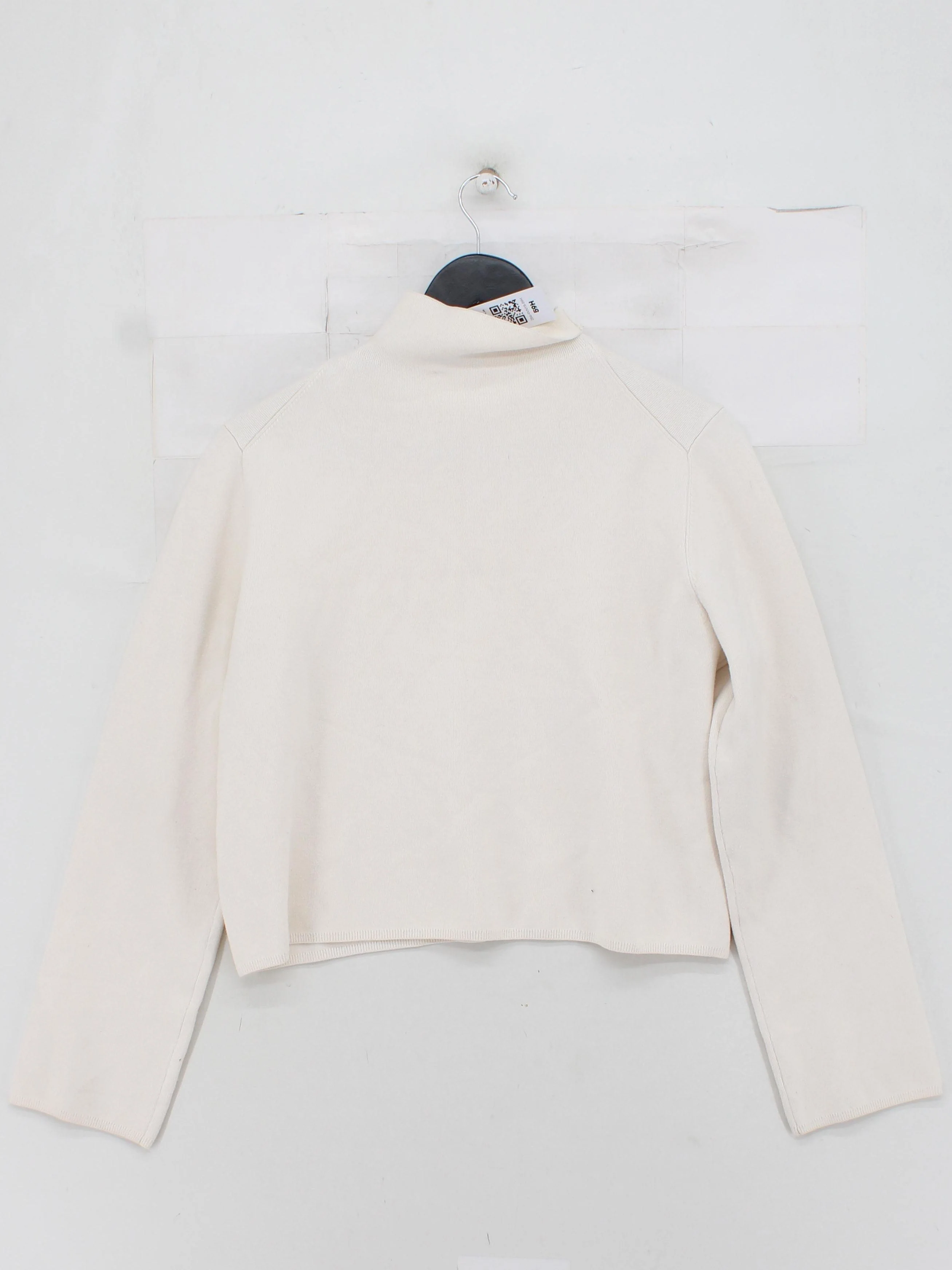& Other Stories Women's Jumper S Cream Viscose - Image 2