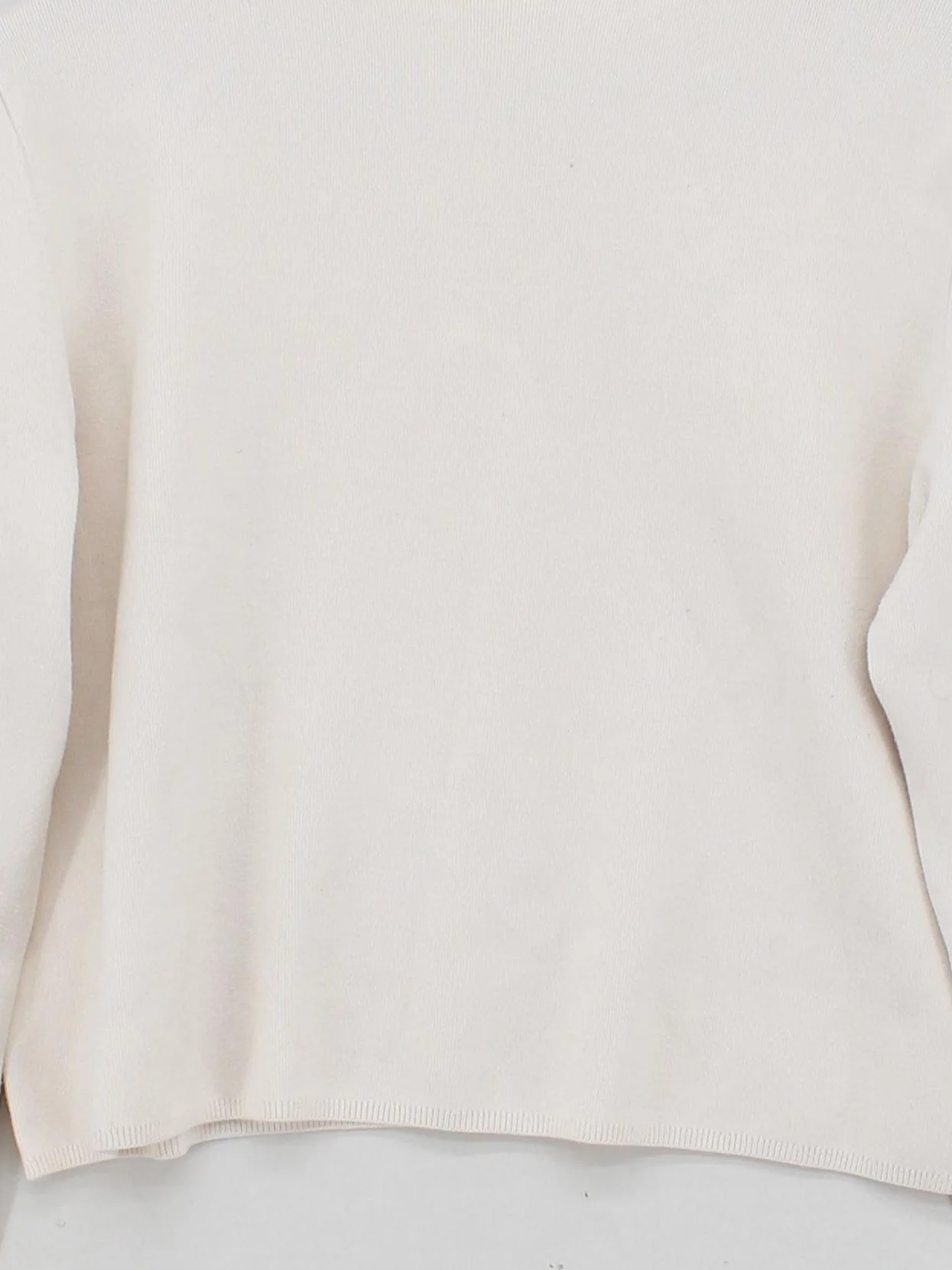 & Other Stories Women's Jumper S Cream Viscose - Image 3