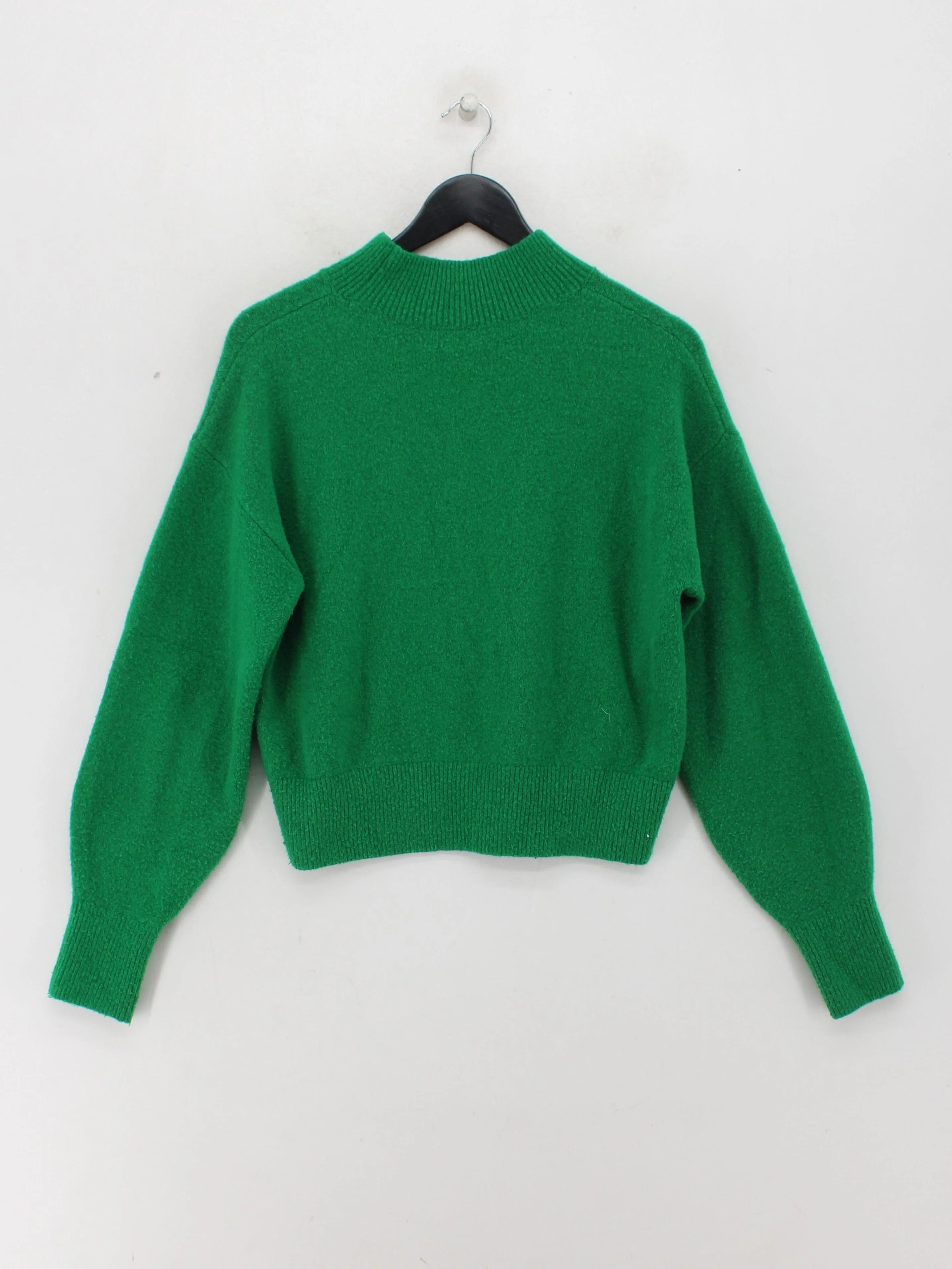 & Other Stories Women's Jumper S Green Polyester - Image 2