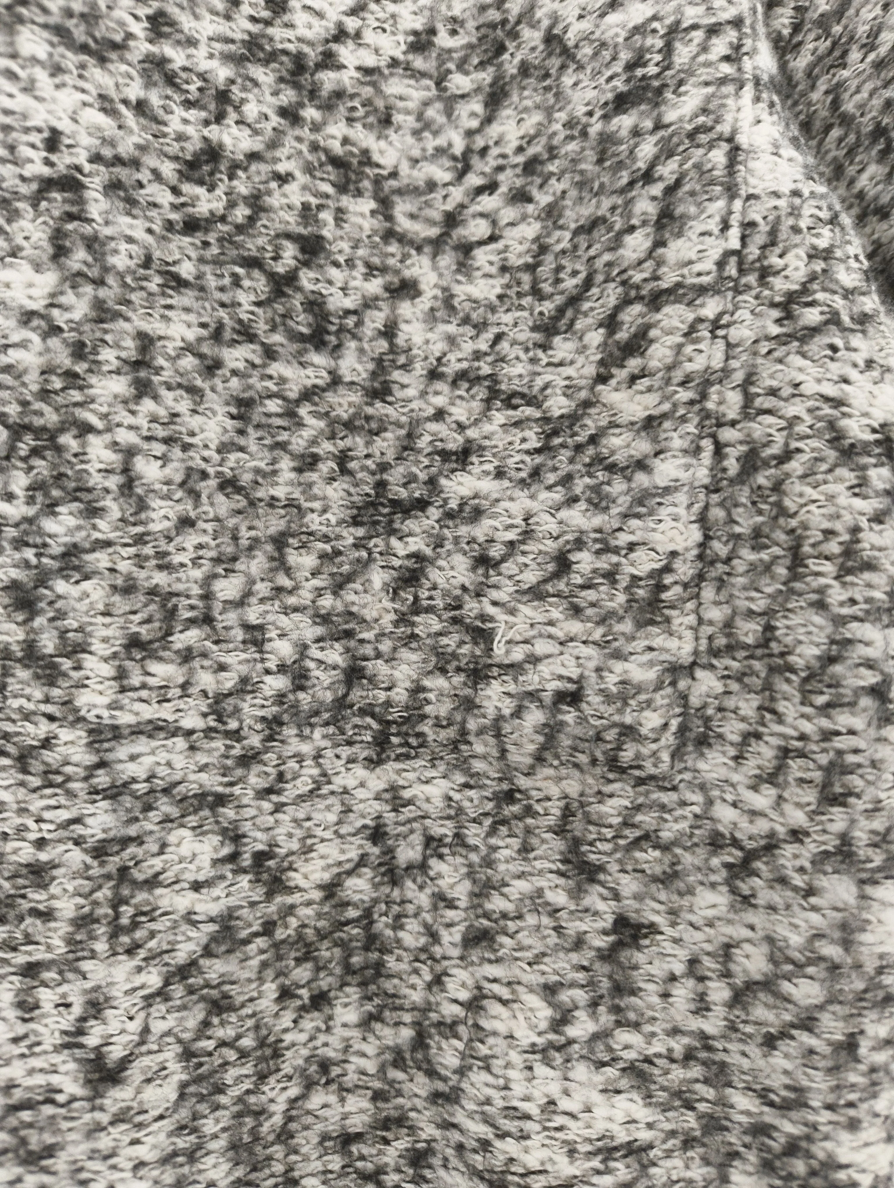 & Other Stories Women's Jumper S Grey Cotton with Polyester High Neck Pullover - Image 5