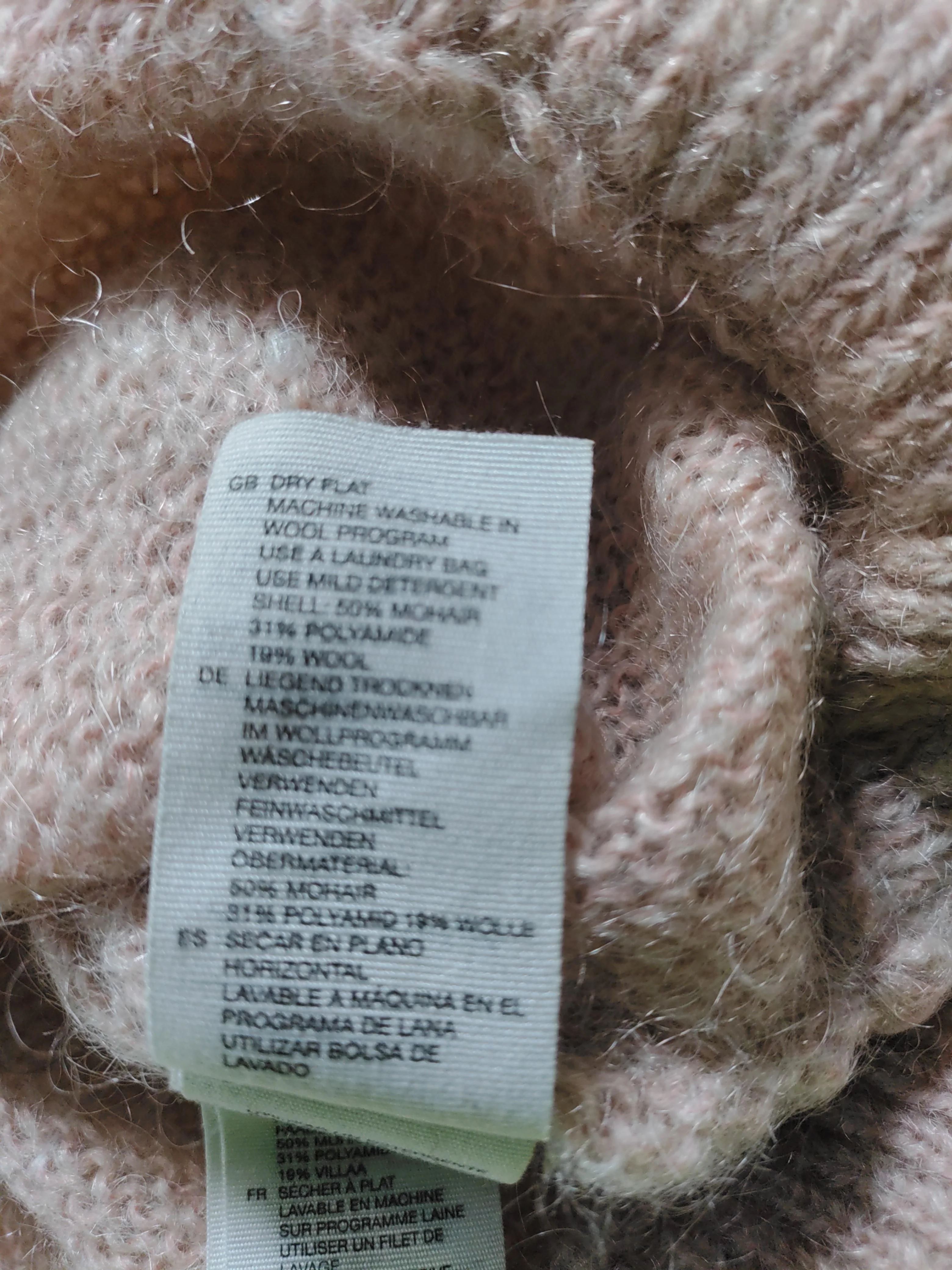 & Other Stories Women's Jumper S Multi Mohair with Polyamide, Wool Pullover - Image 8
