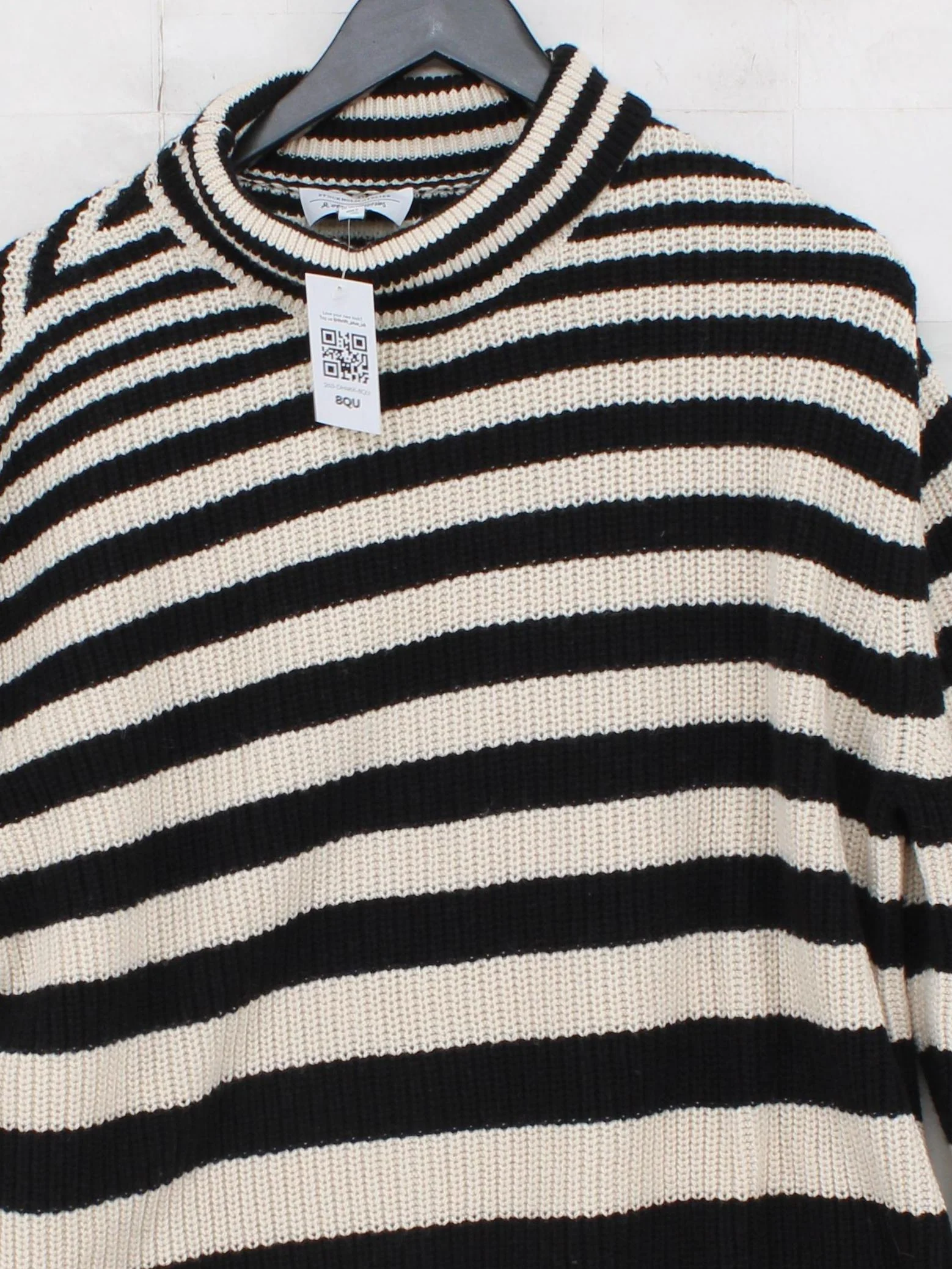 & Other Stories Women's Jumper S Multi Wool with Cotton Pullover - Image 3
