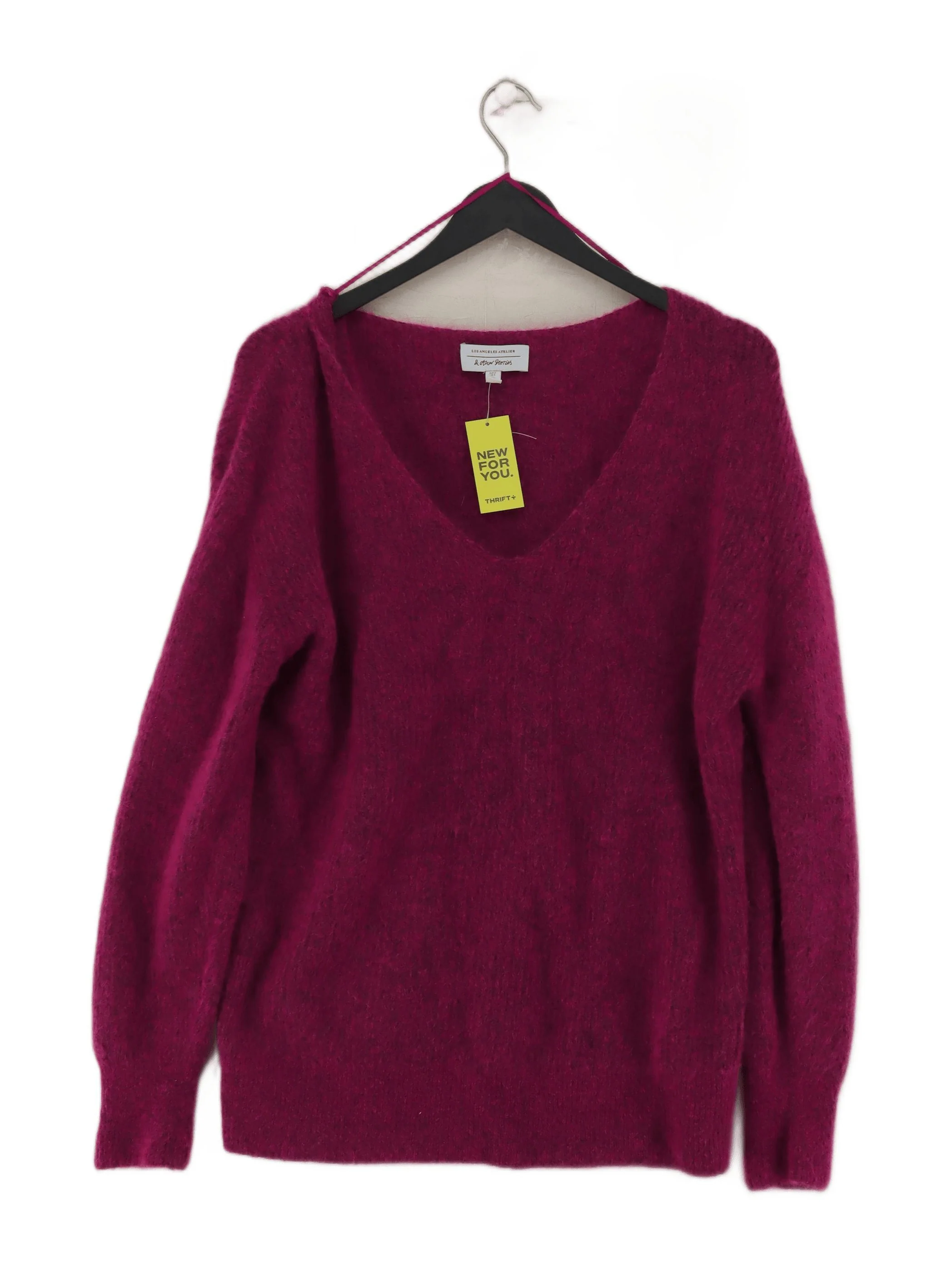 & Other Stories Women's Jumper S Pink Polyamide