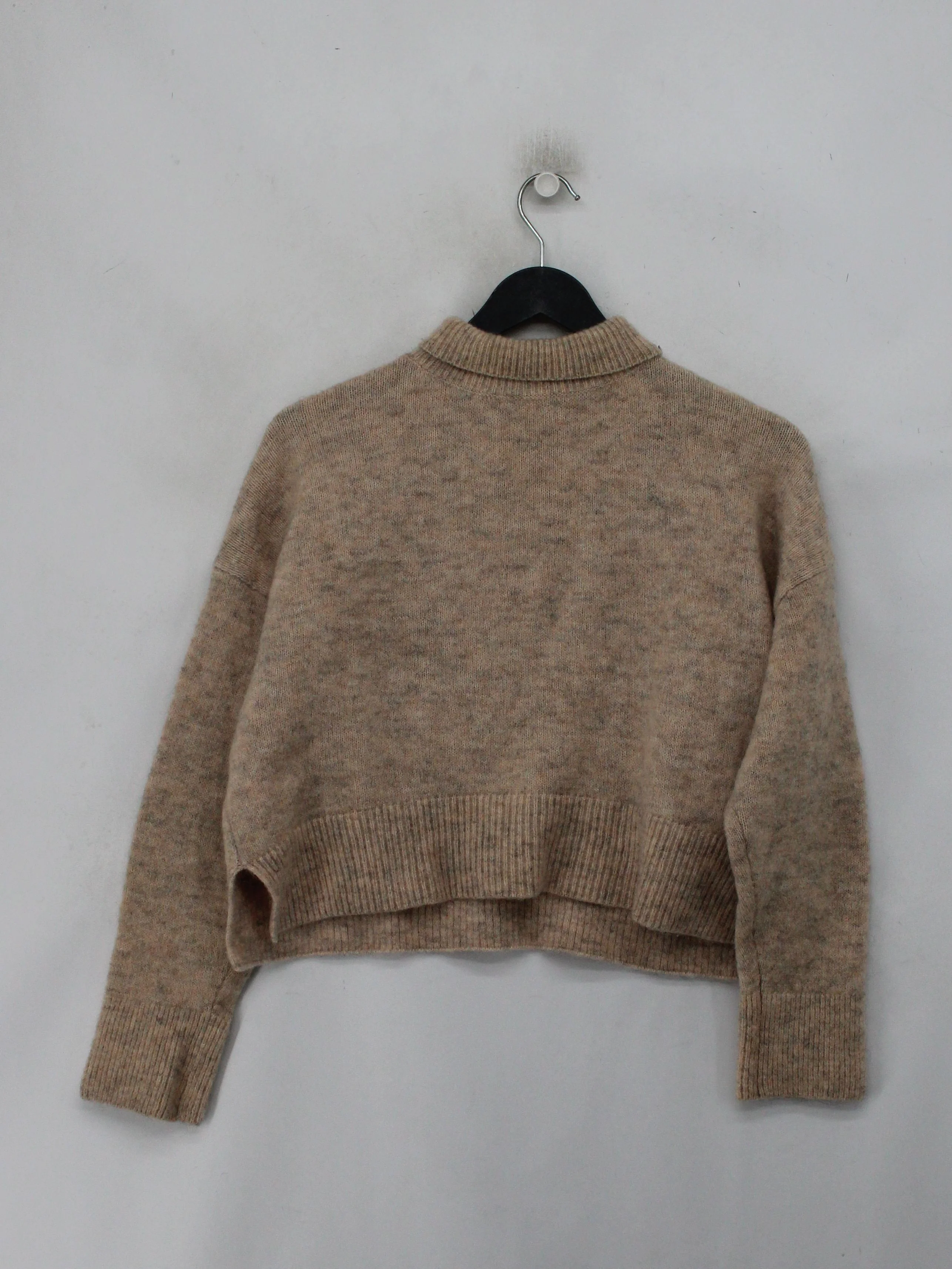 & Other Stories Women's Jumper S Tan Wool - Image 2