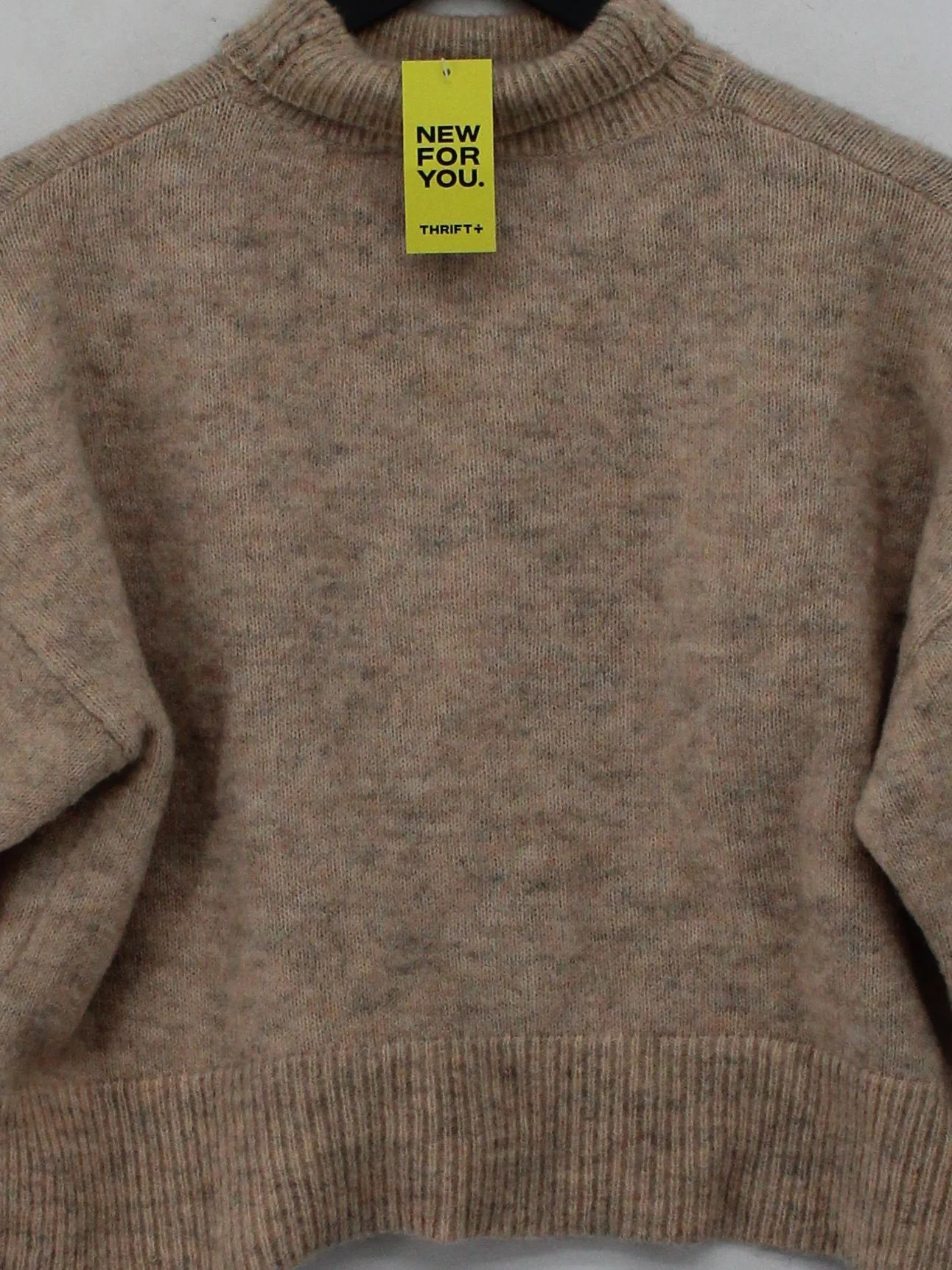 & Other Stories Women's Jumper S Tan Wool - Image 3