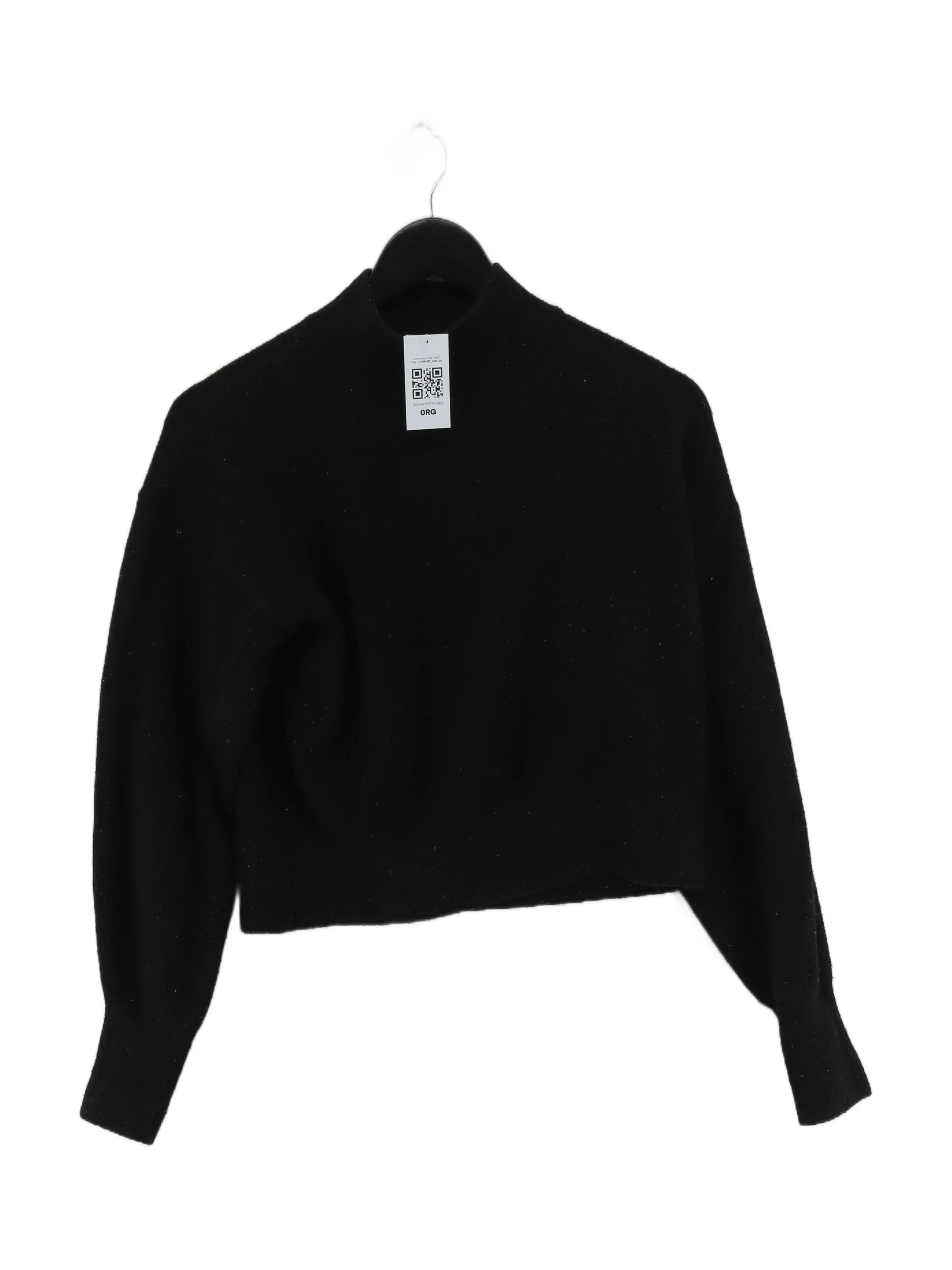 & Other Stories Women's Jumper UK 10 Black Polyester