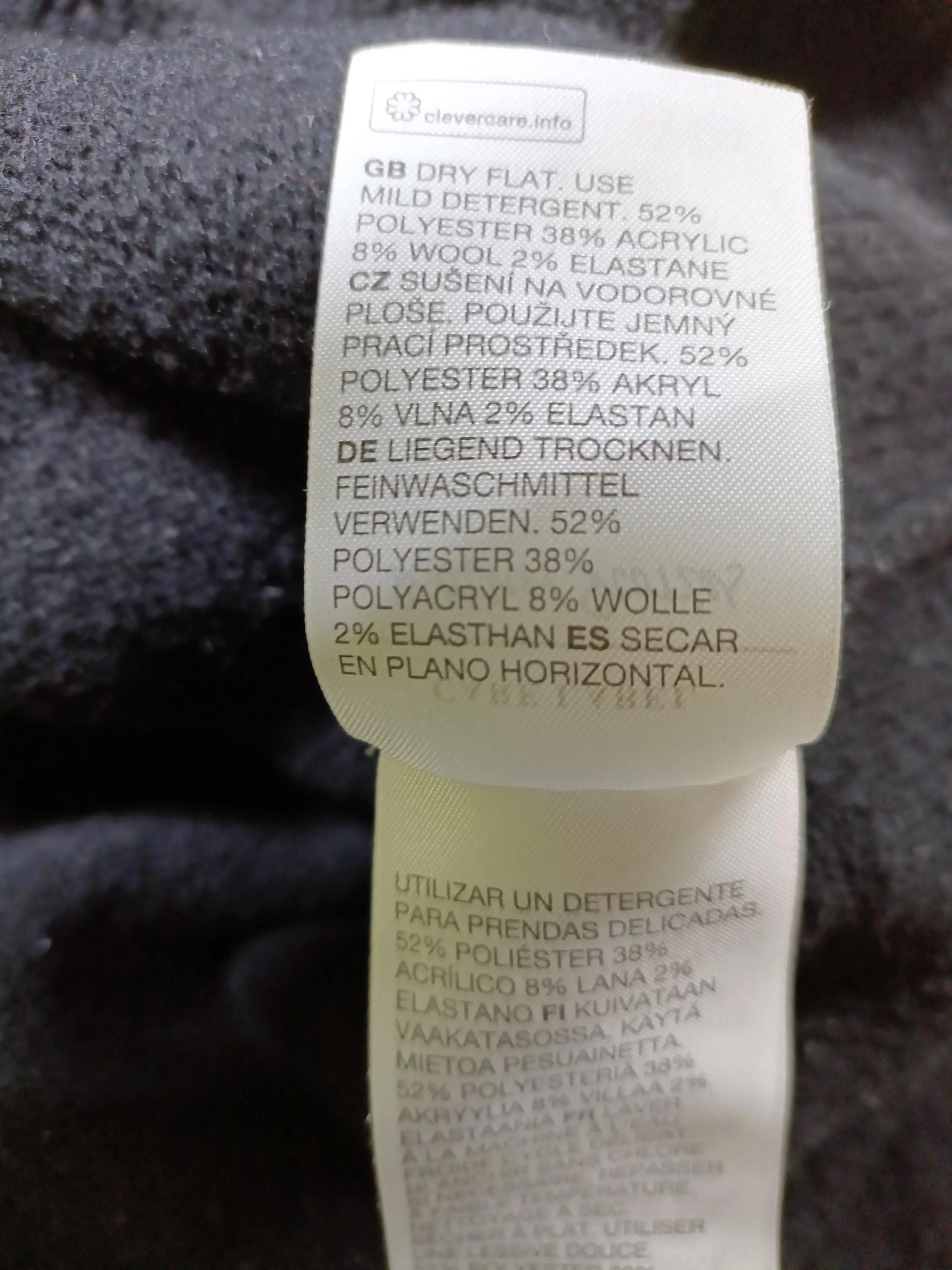 & Other Stories Women's Jumper UK 10 Black Polyester - Image 7