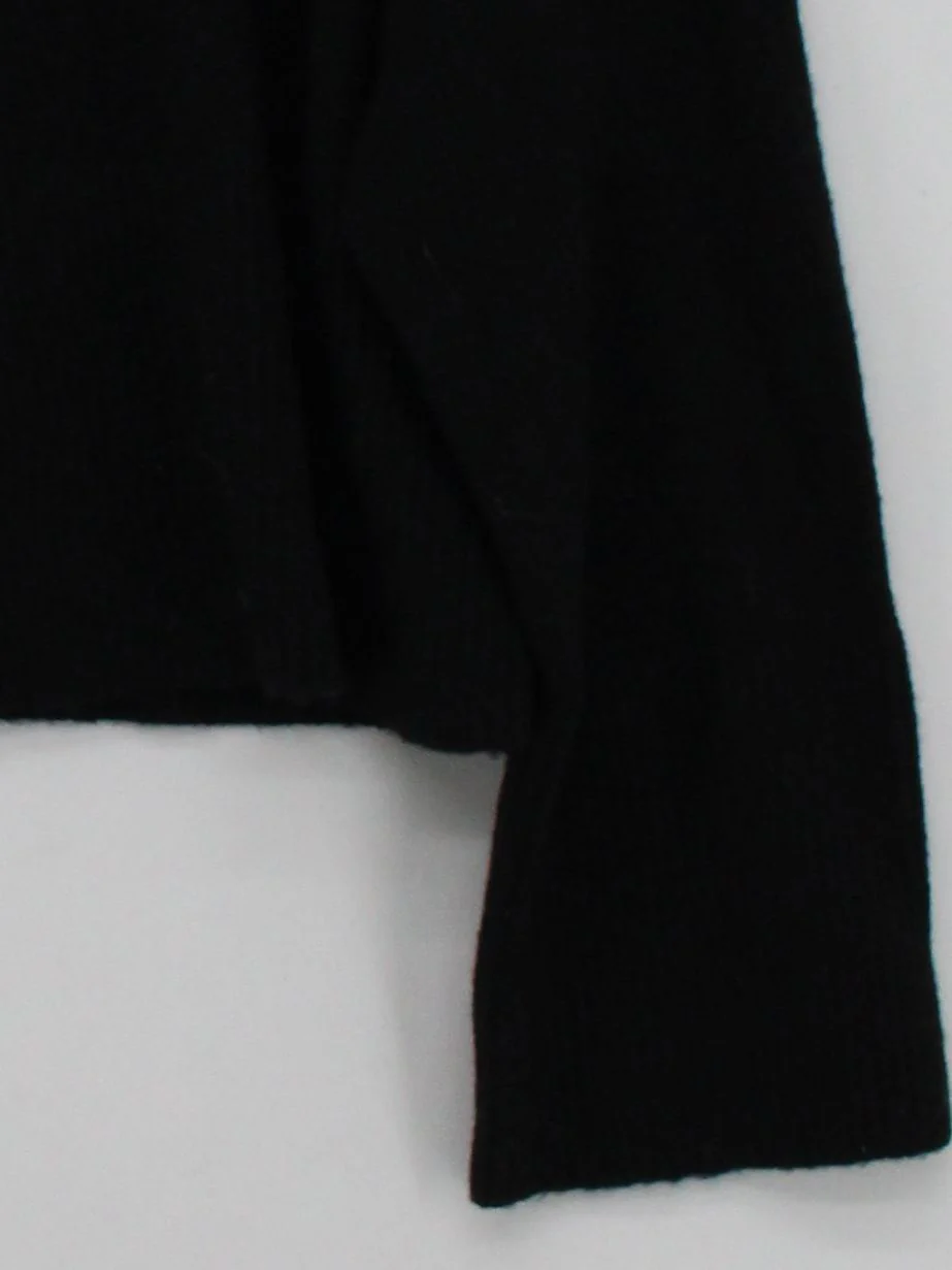 & Other Stories Women's Jumper XS Black Polyamide - Image 4
