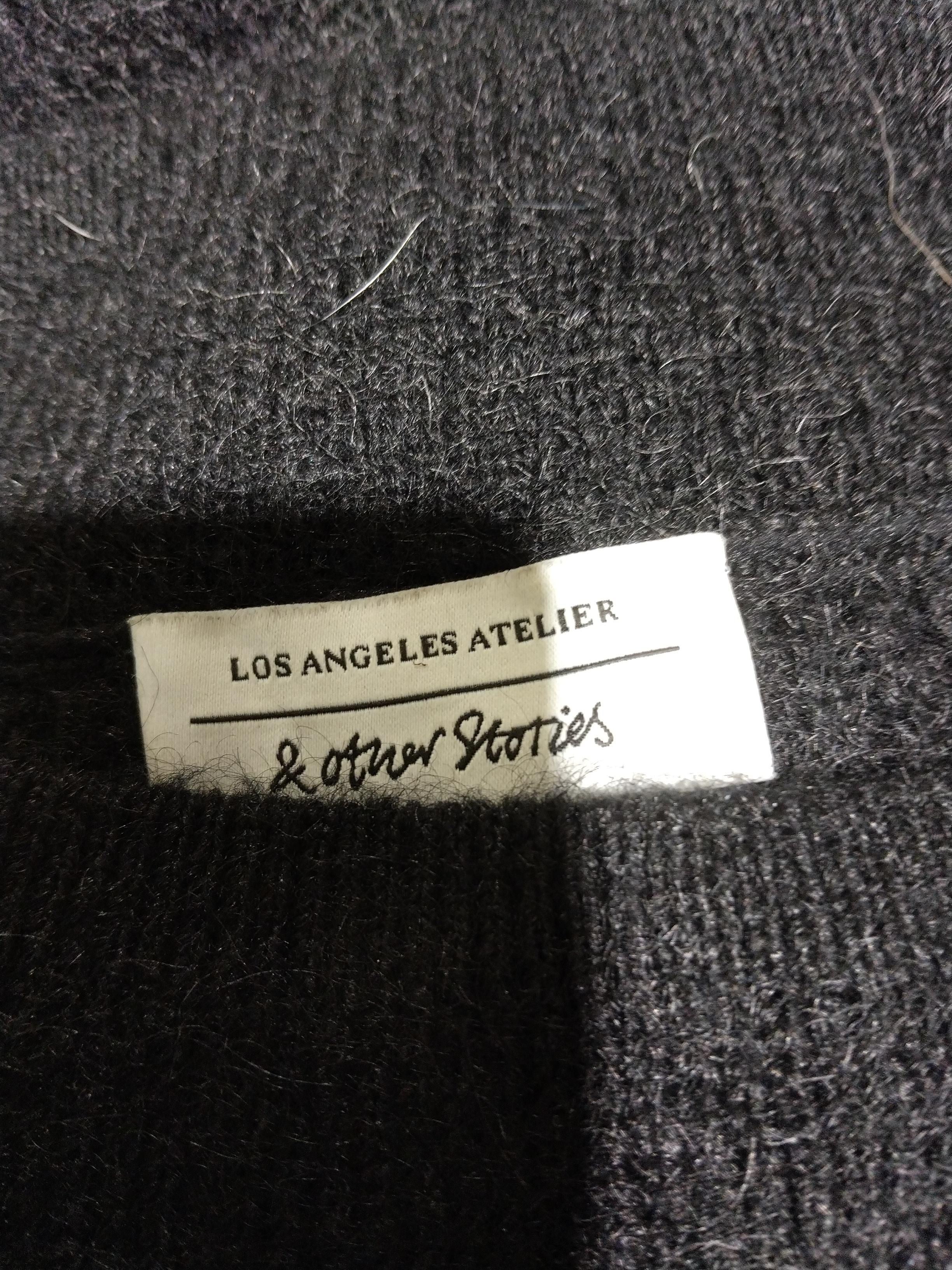 & Other Stories Women's Jumper XS Black Polyamide with Mohair, Wool Pullover - Image 5