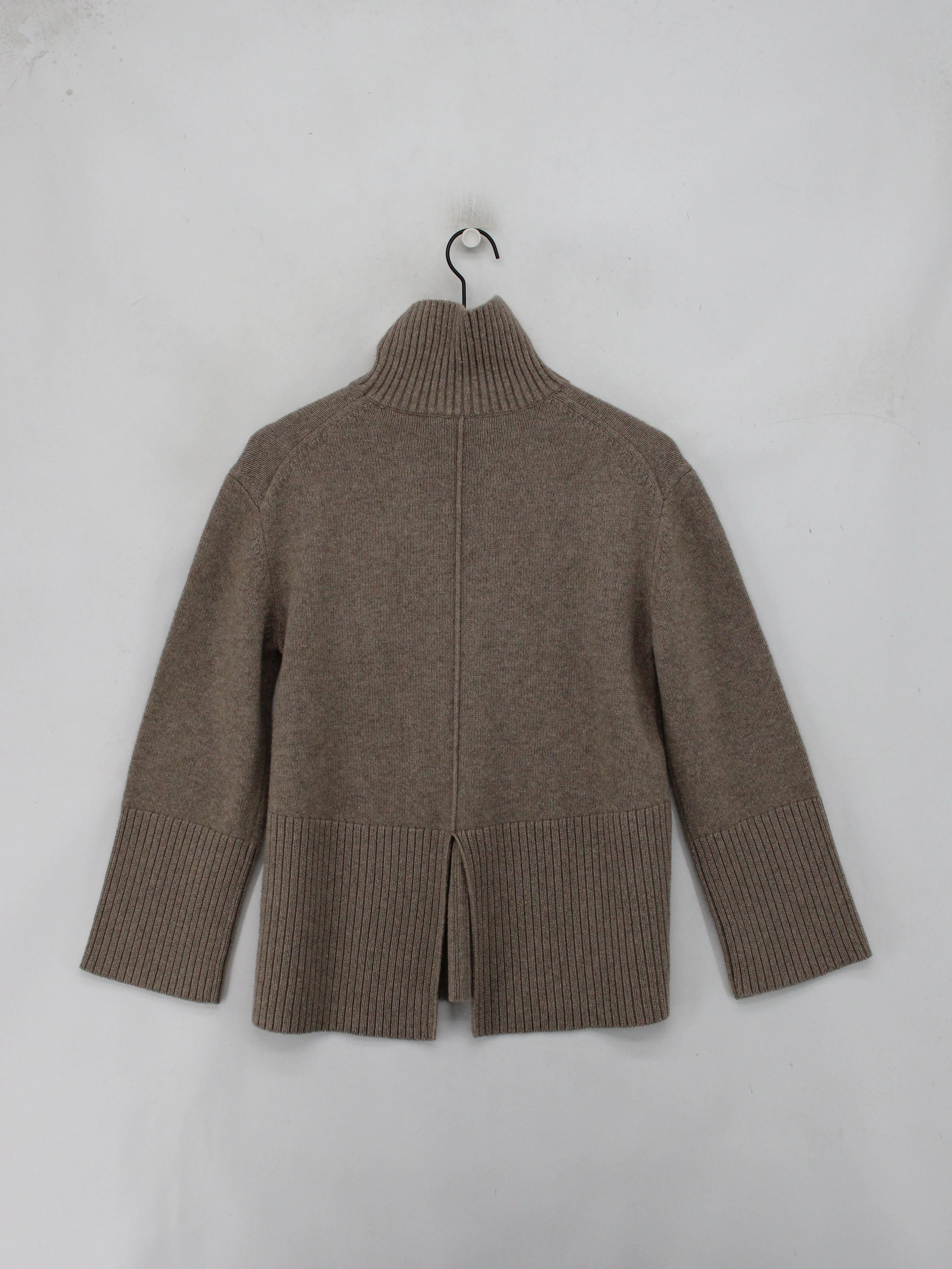 & Other Stories Women's Jumper XS Brown Wool with Cotton, Elastane Pullover - Image 2