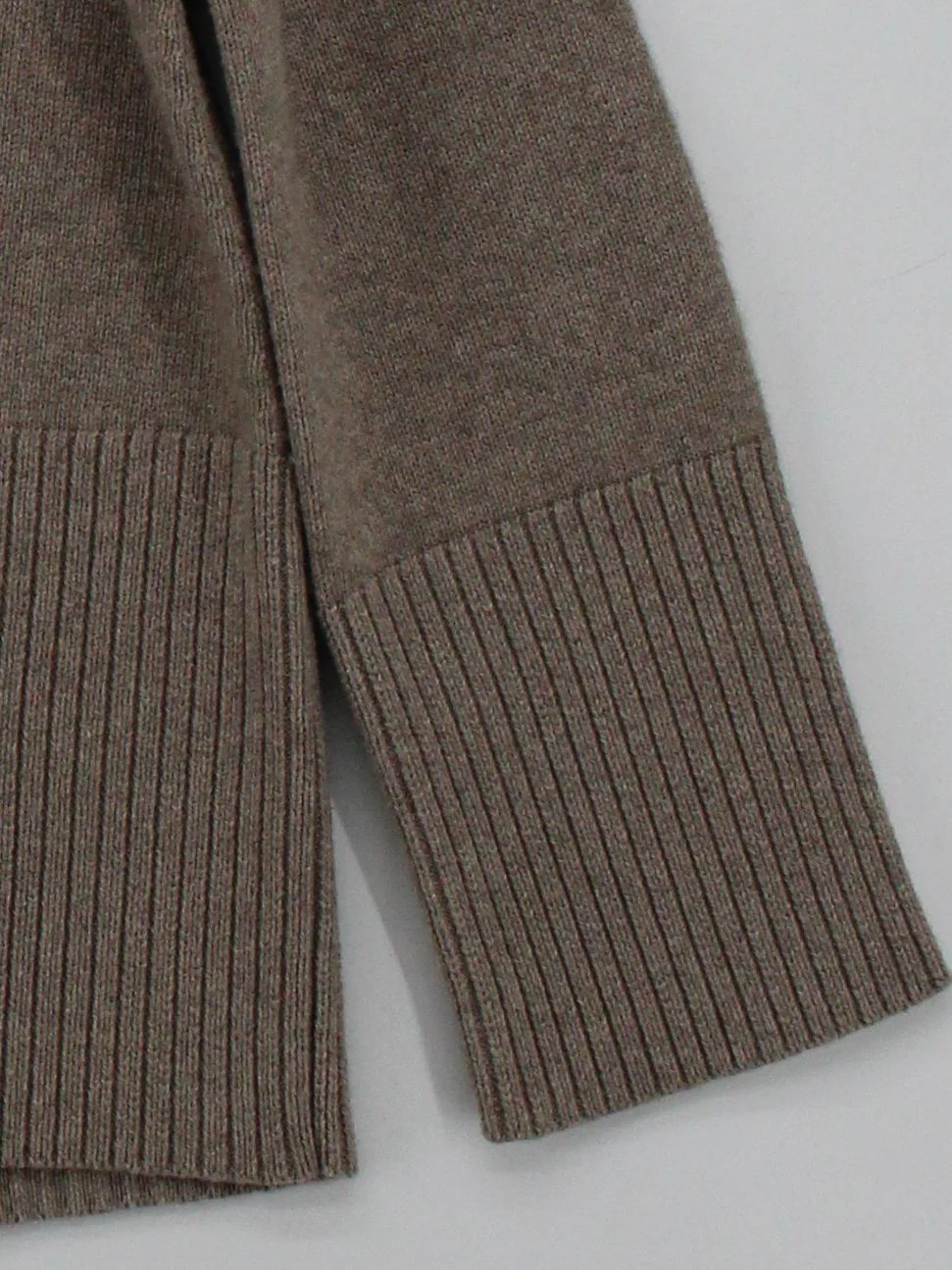 & Other Stories Women's Jumper XS Brown Wool with Cotton, Elastane Pullover - Image 4