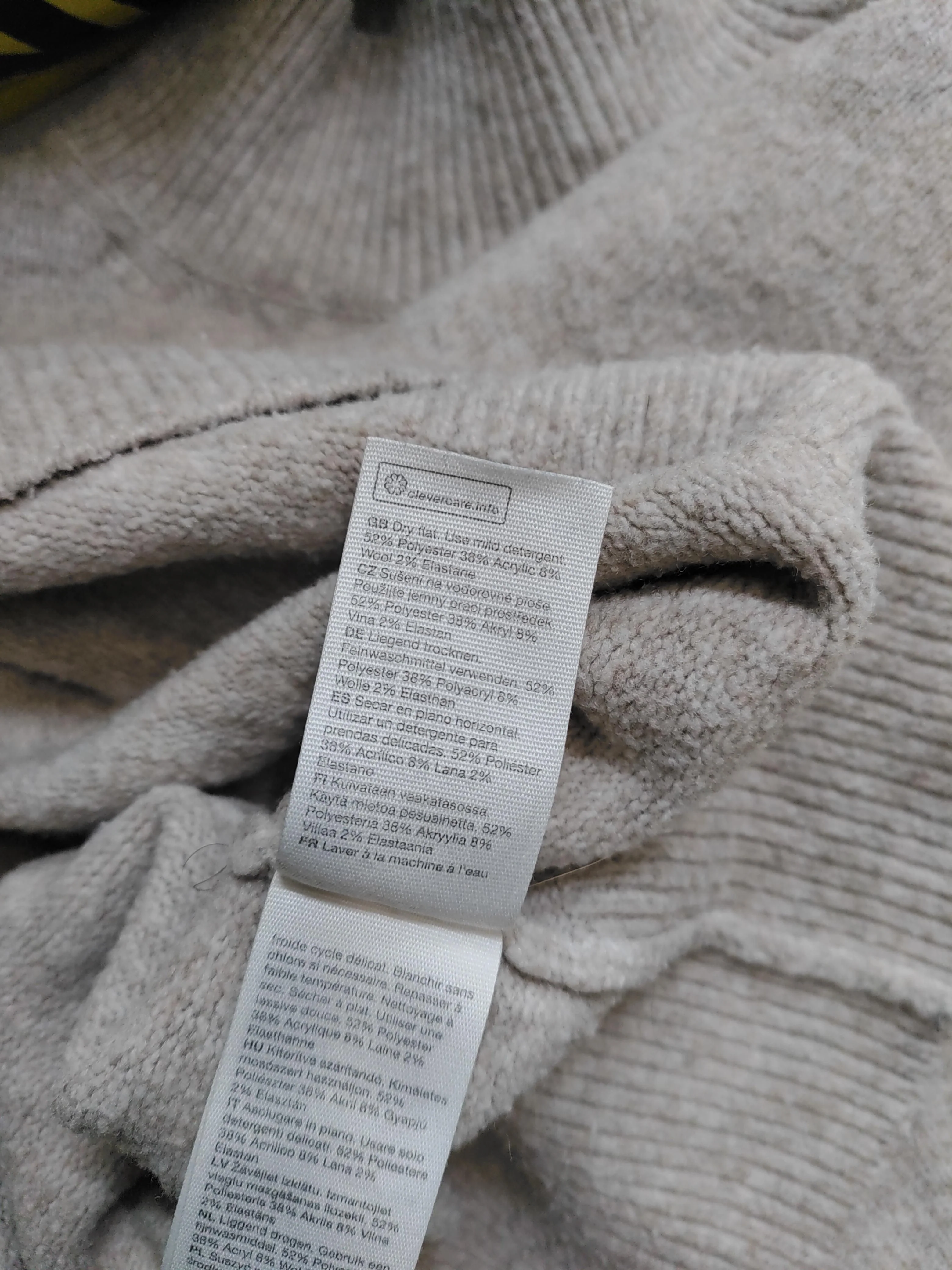 & Other Stories Women's Jumper XS Cream Wool - Image 7