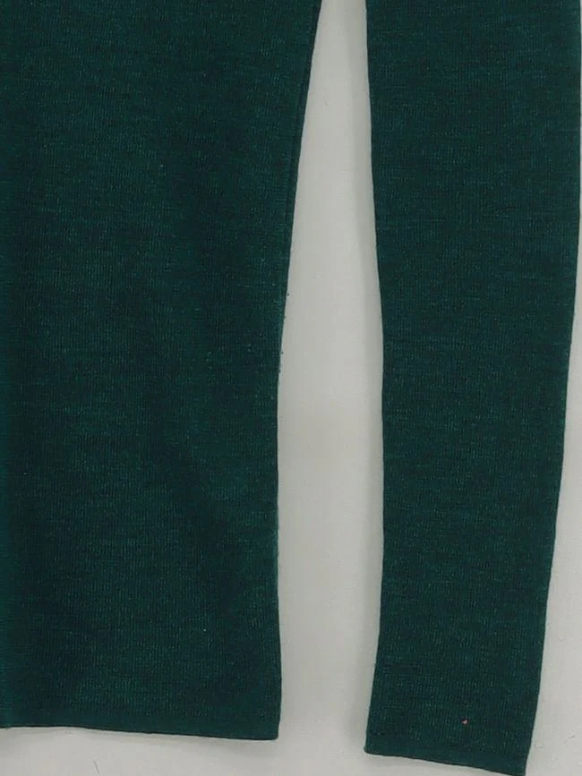 & Other Stories Women's Jumper XS Green 100% Wool High Neck Pullover - Image 4