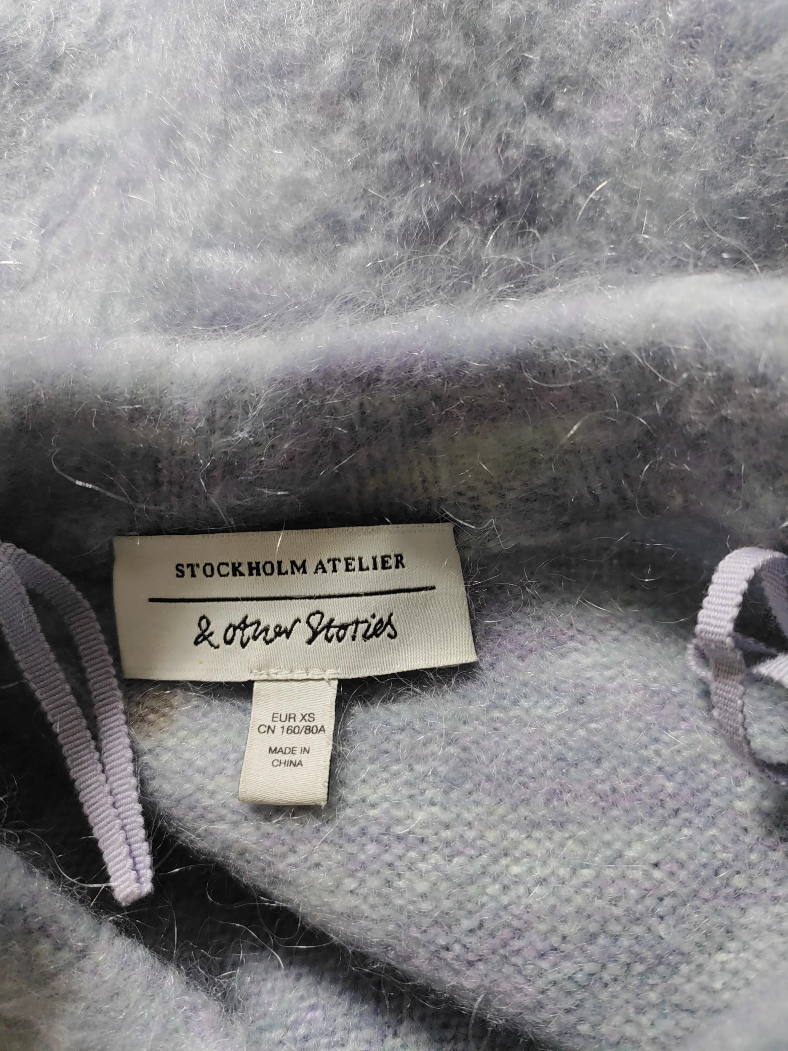 & Other Stories Women's Jumper XS Multi Mohair - Image 5
