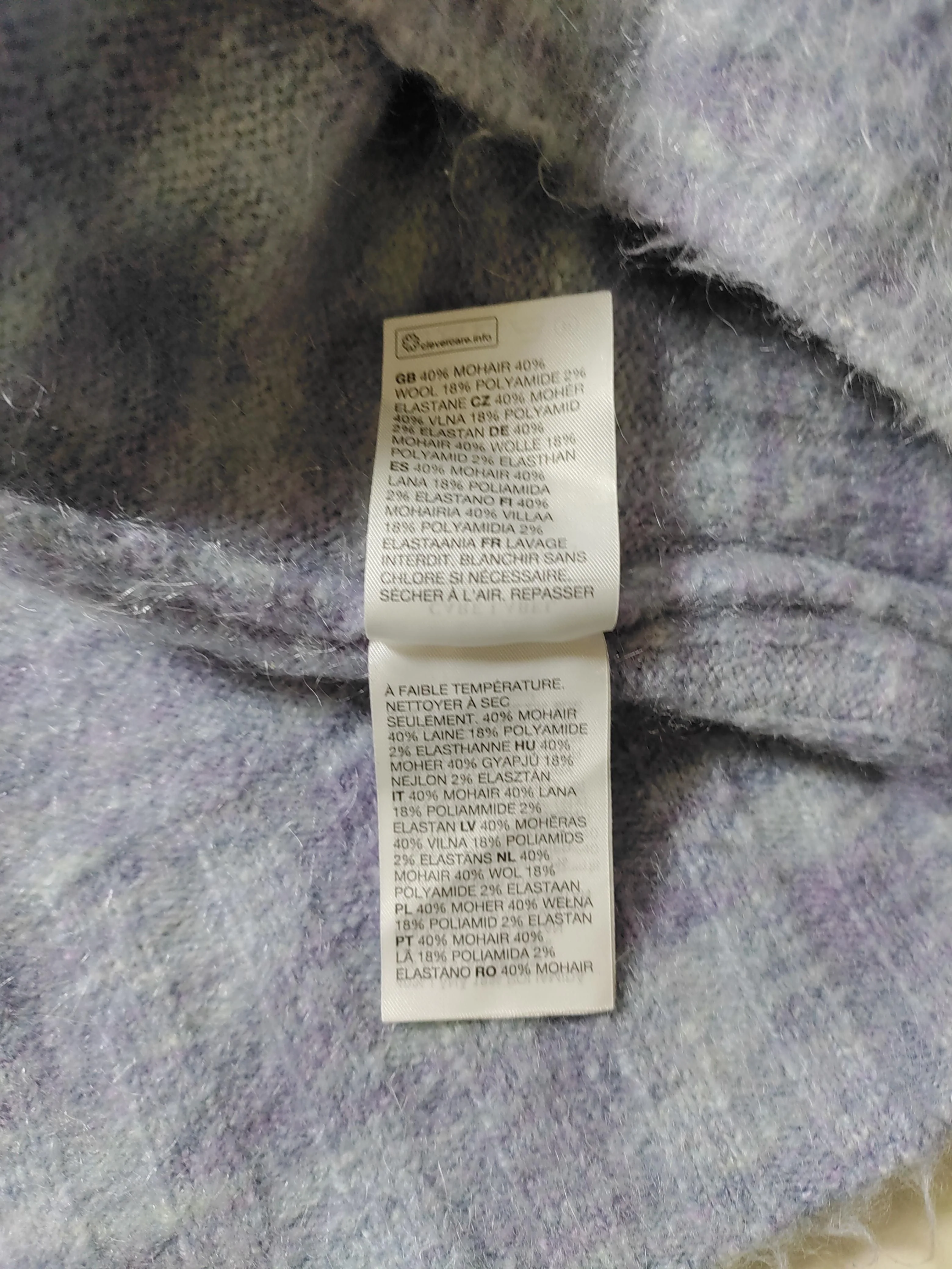 & Other Stories Women's Jumper XS Multi Mohair - Image 6