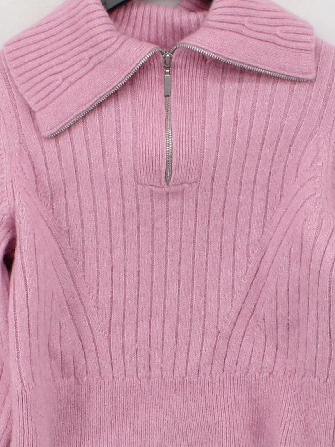 & Other Stories Women's Jumper XS Pink Other with Wool, Polyamide Pullover - Image 3
