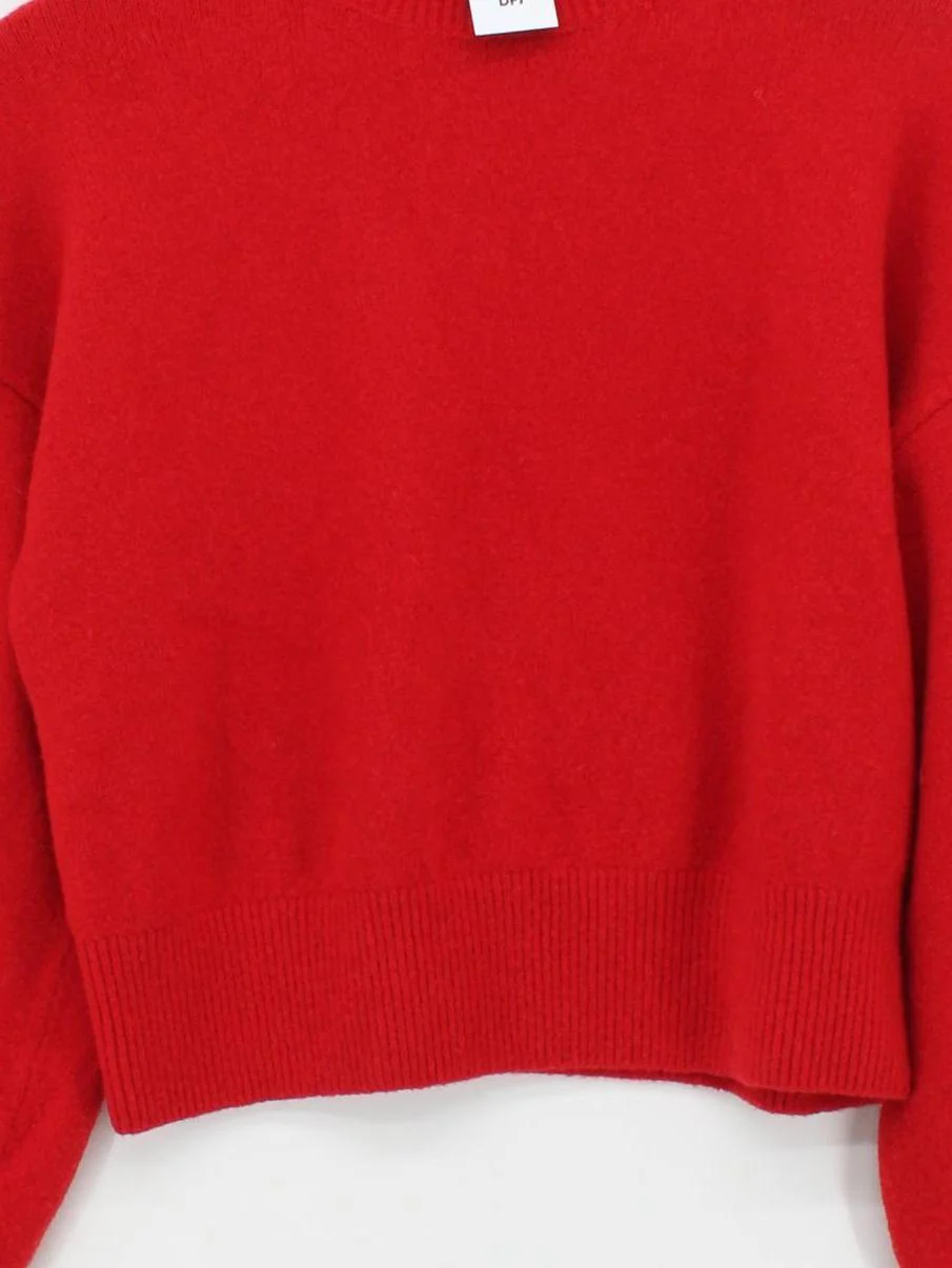 & Other Stories Women's Jumper XS Red Polyester - Image 3