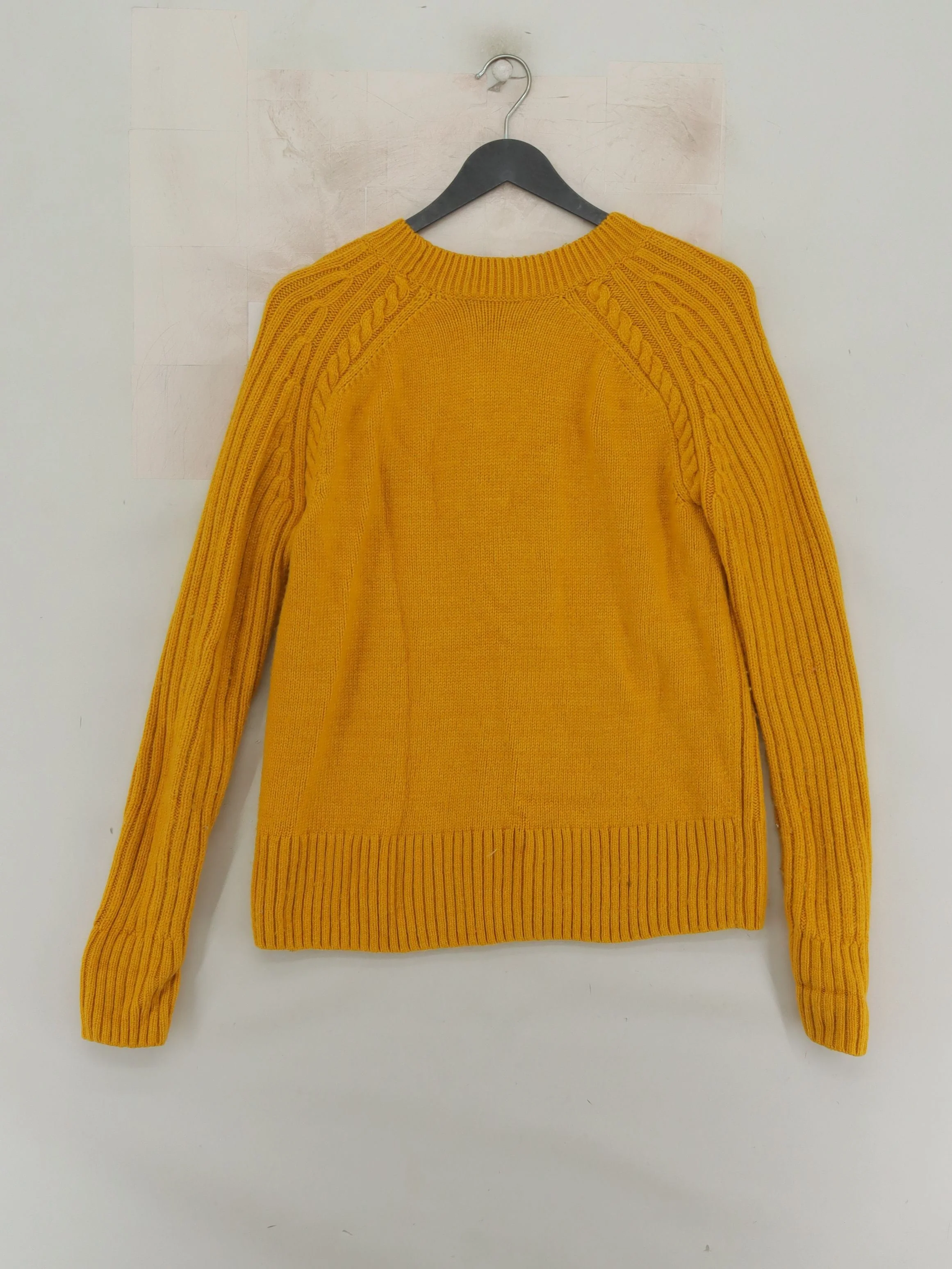 & Other Stories Women's Jumper XS Yellow Polyamide - Image 2