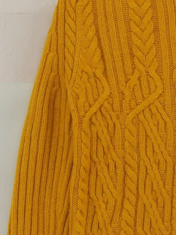& Other Stories Women's Jumper XS Yellow Polyamide - Image 4