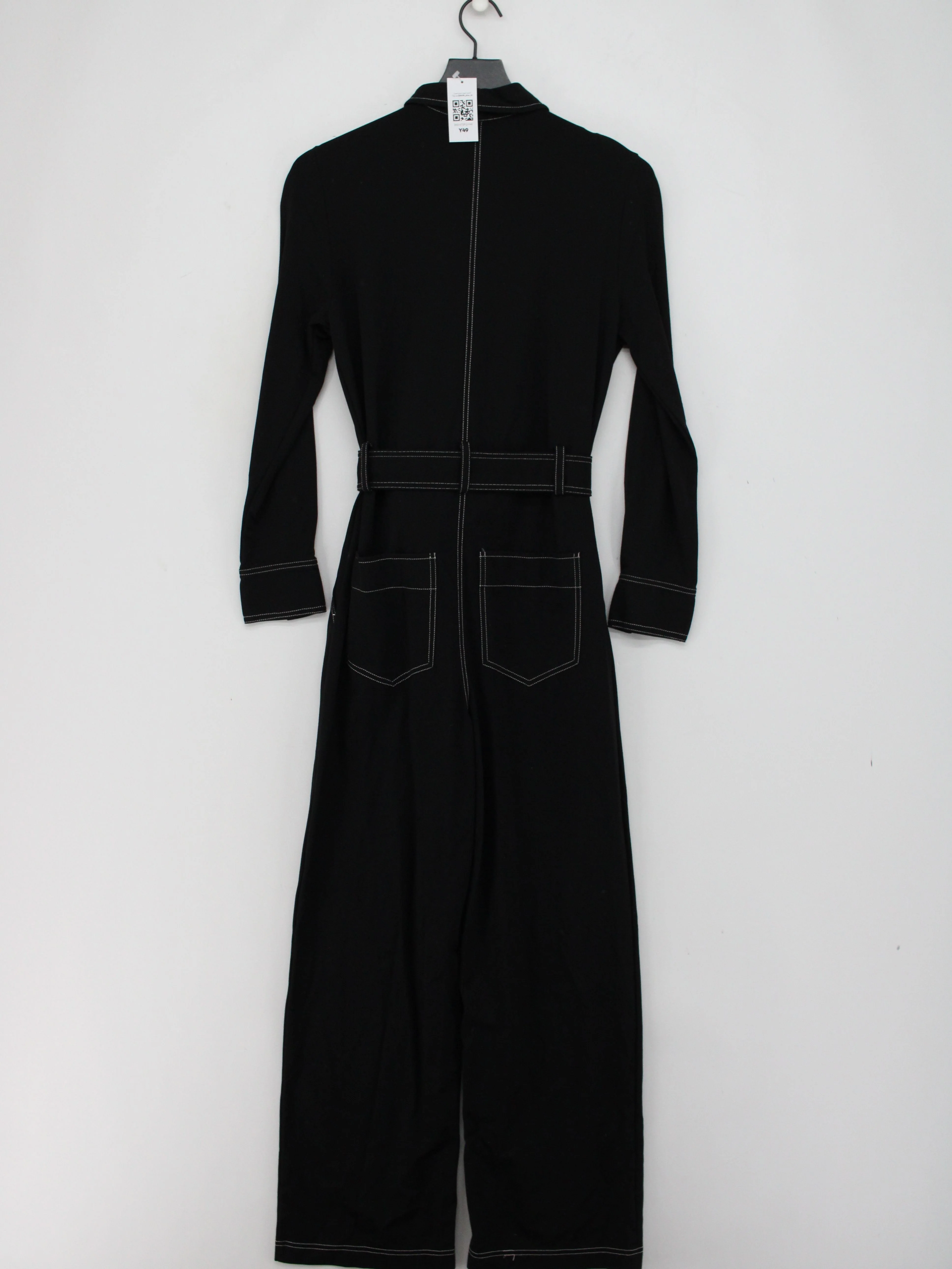 & Other Stories Women's Jumpsuit UK 10 Black Polyamide - Image 2