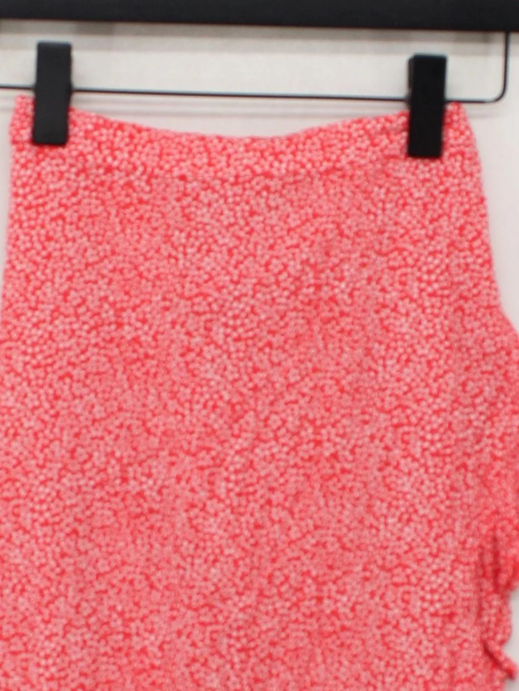 & Other Stories Women's Midi Skirt S Red Floral 100% Viscose Midi Wrap - Image 3